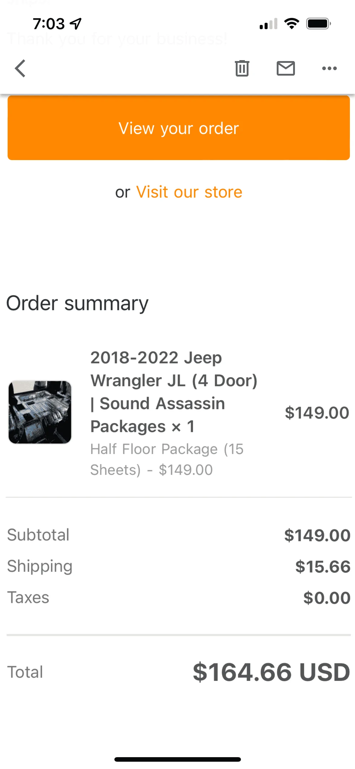 Jeep Wrangler JL Hothead Headliners Sound Assassin Half Floor Package 07BAE92E-3D6C-48BA-9F5B-3578D894FAE0