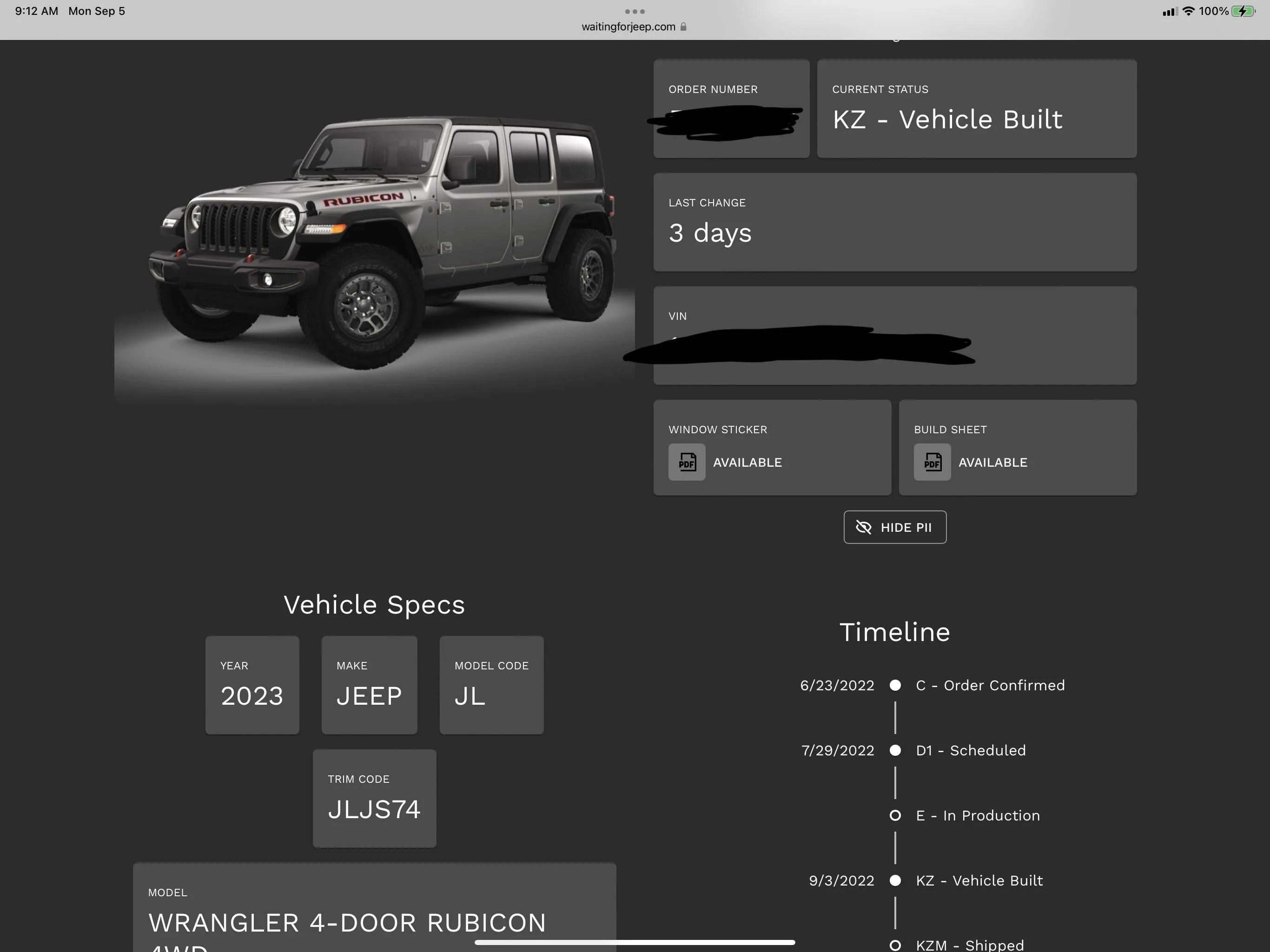 Jeep Wrangler JL 2023 Orders - Check in here 884BD925-914F-4EAA-B543-E77516027E5F