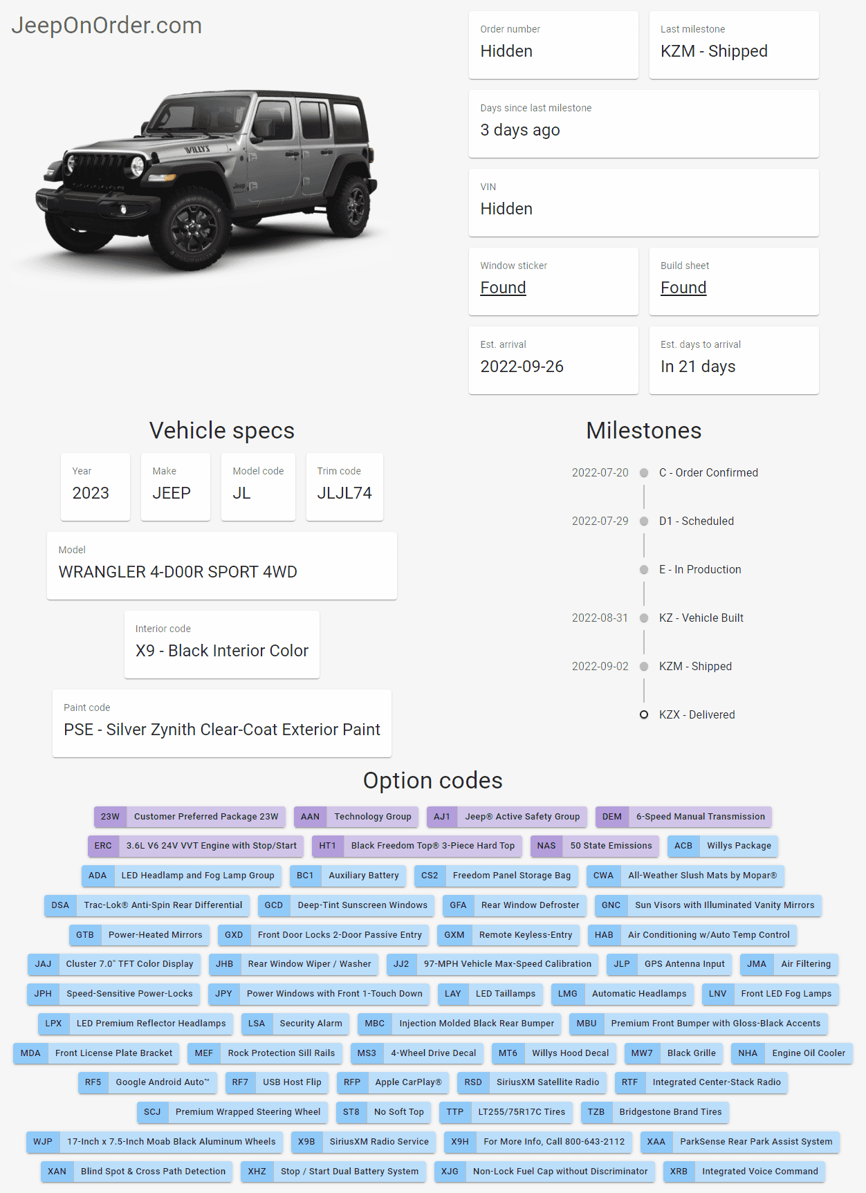 Jeep Wrangler JL 2023 Orders - Check in here 1662398661836