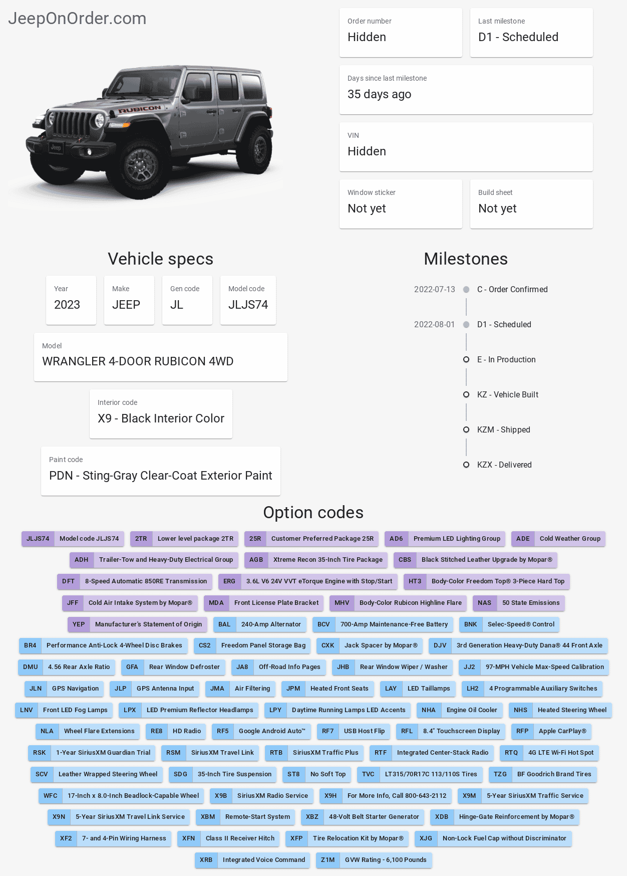 Jeep Wrangler JL 2023 Orders - Check in here screenshot_56039250_Williford