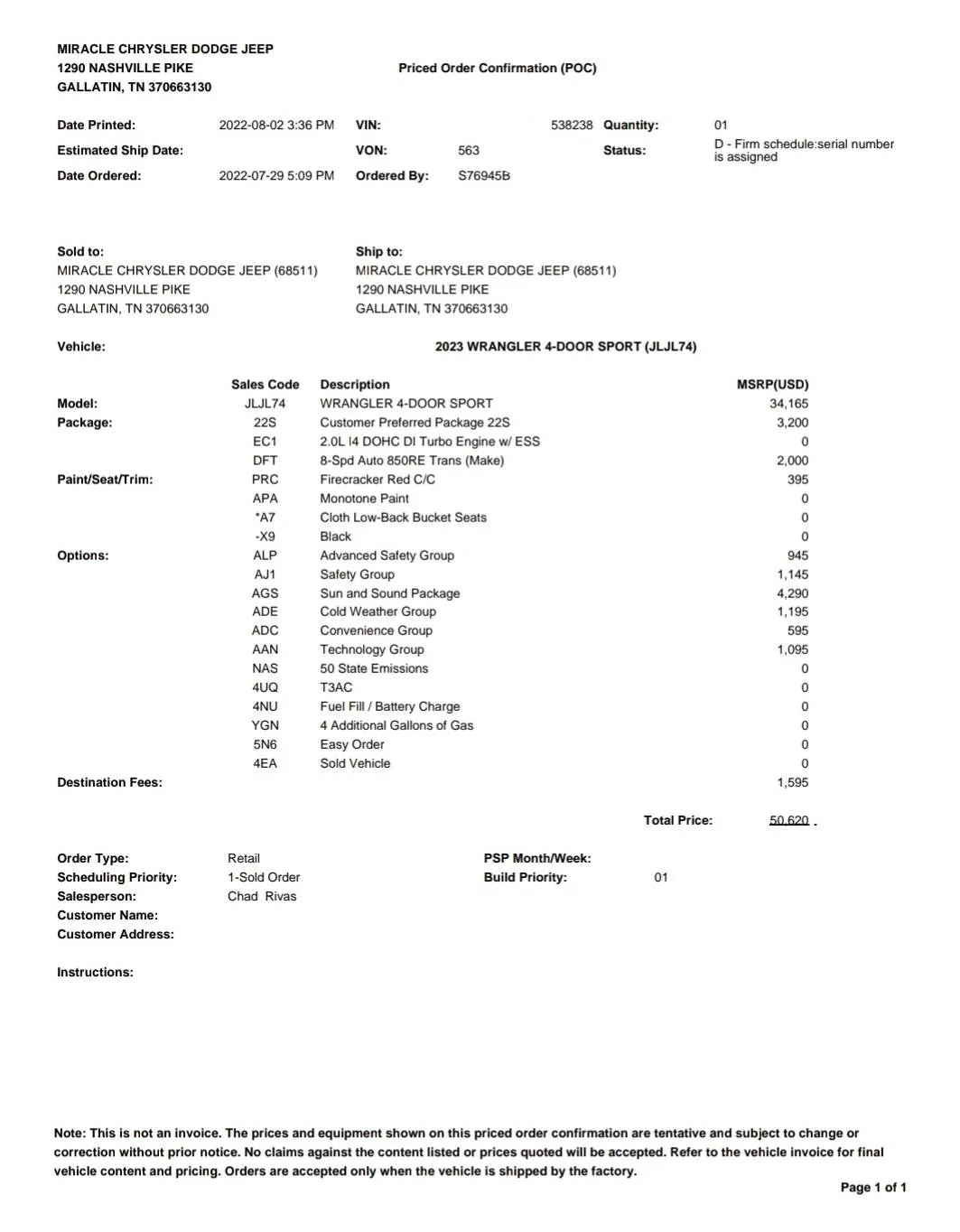 Jeep Wrangler JL 2023 Orders - Check in here Screenshot_20220905-225105_Driv