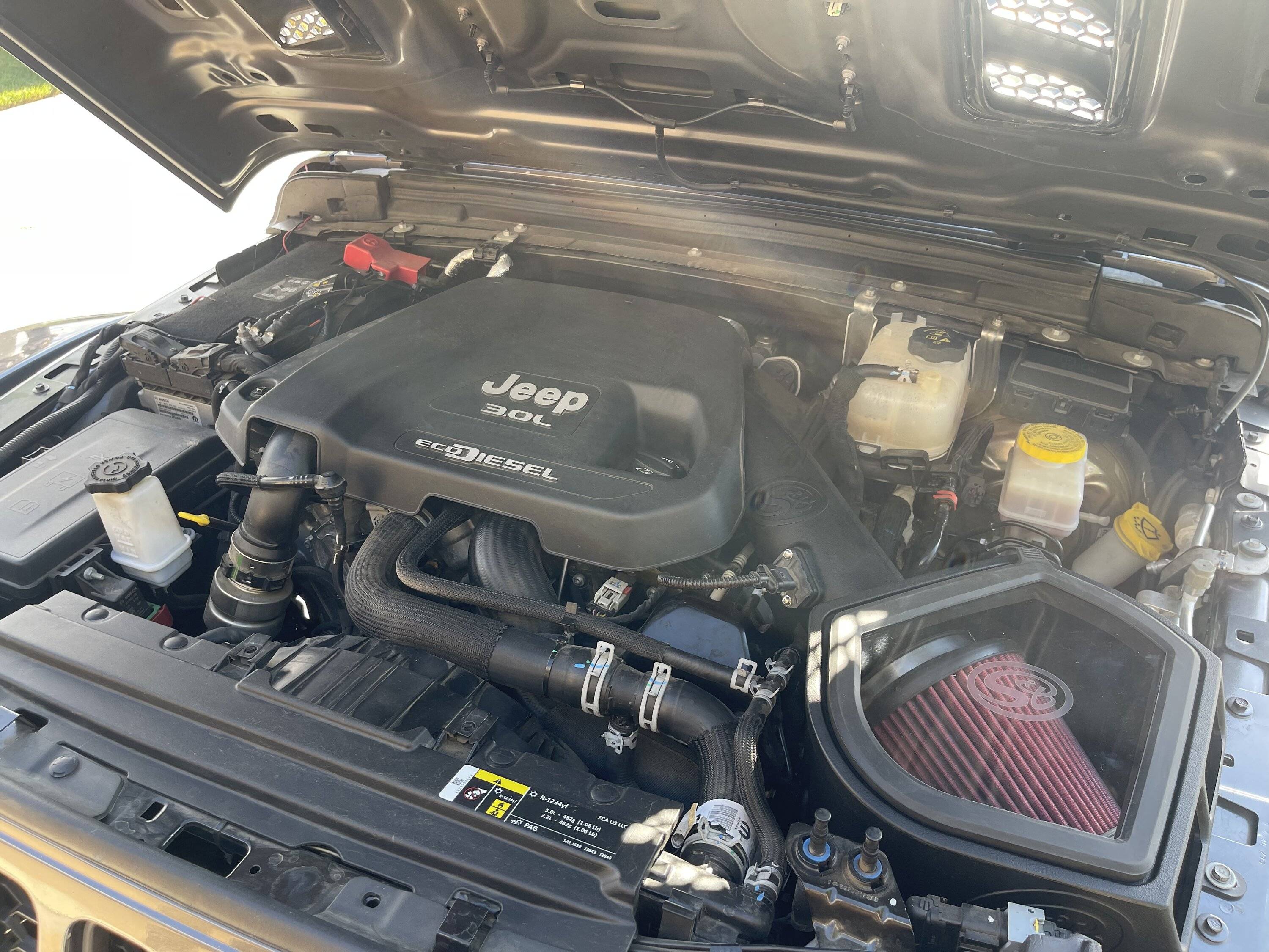 Jeep Wrangler JL S&B intake INSTALLED 4B2CFA2D-323B-4323-A1DD-93F63CEB0525
