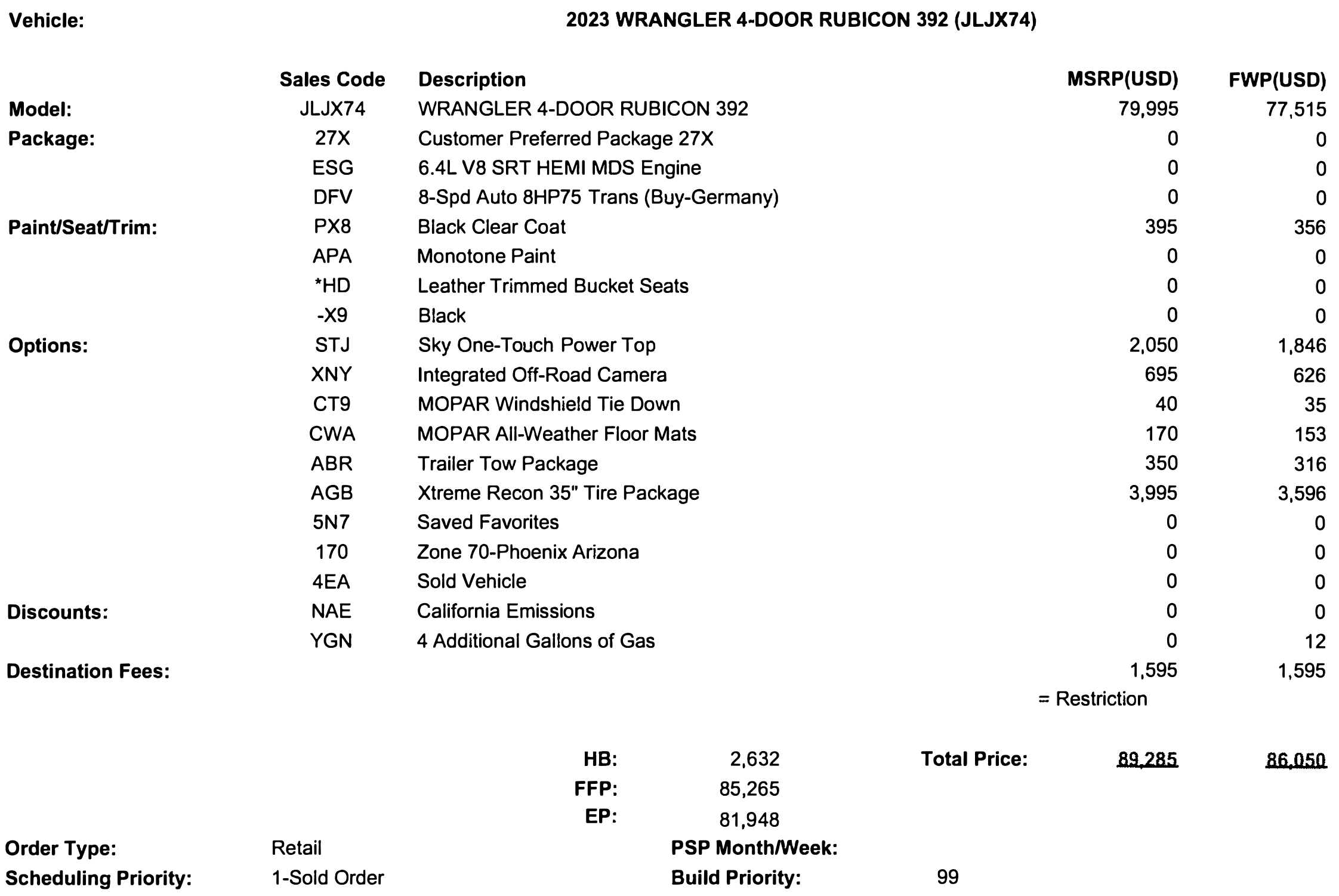 Jeep Wrangler JL 2023 Orders - Check in here 392order