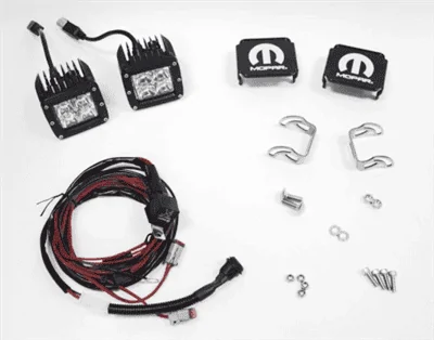 Jeep Wrangler JL Adding OEM Off-road lights 1662581021306