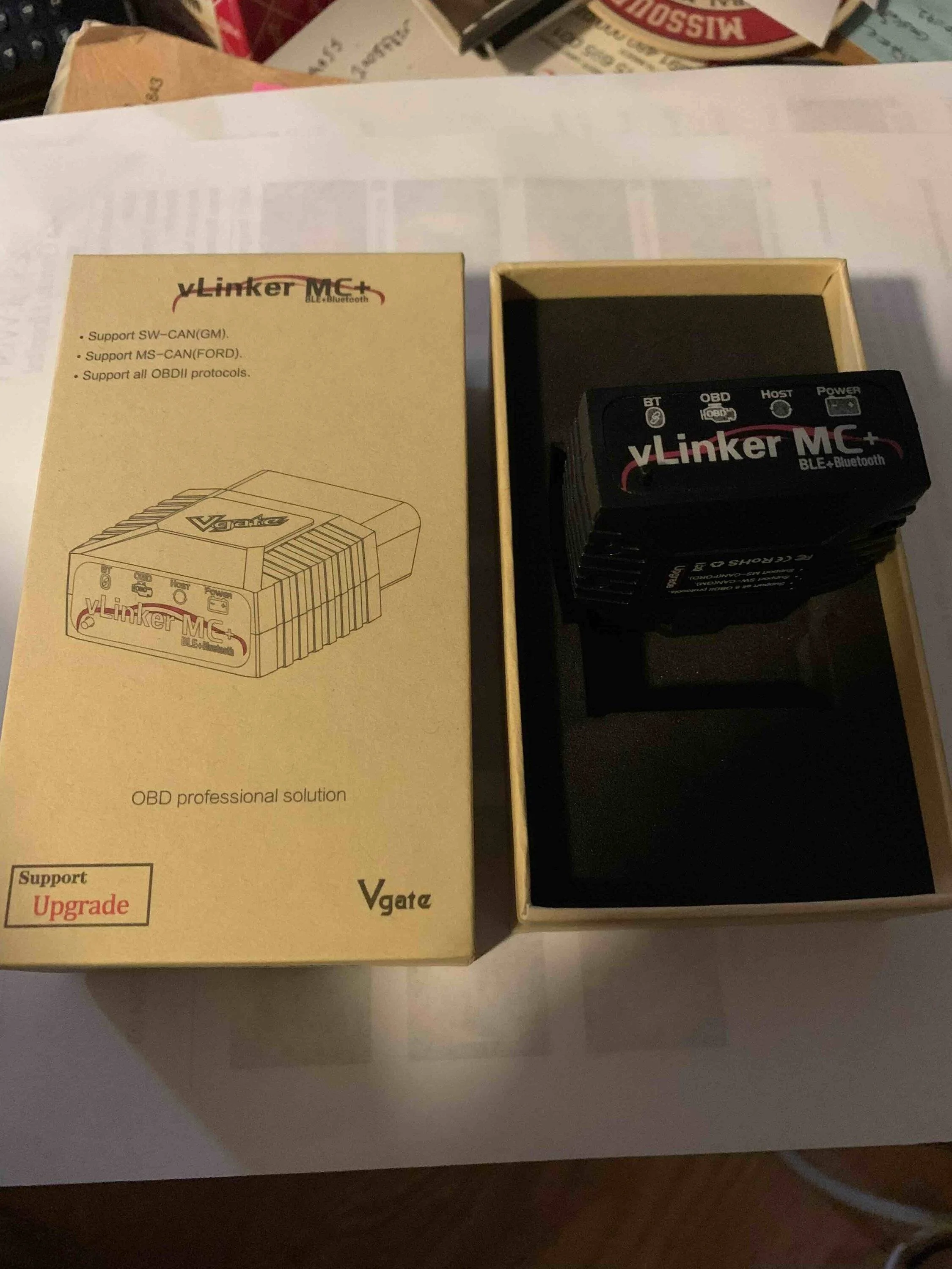 Jeep Wrangler JL vLinker MC+ will not show in Bluetooth MC+