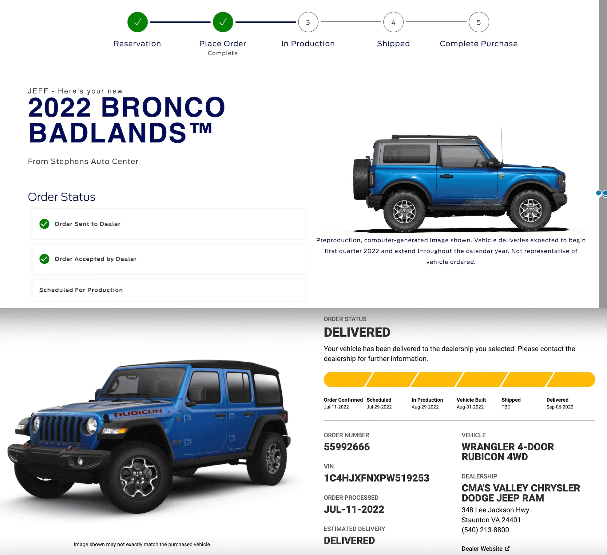Jeep Wrangler JL 2023 Orders - Check in here delivered 2
