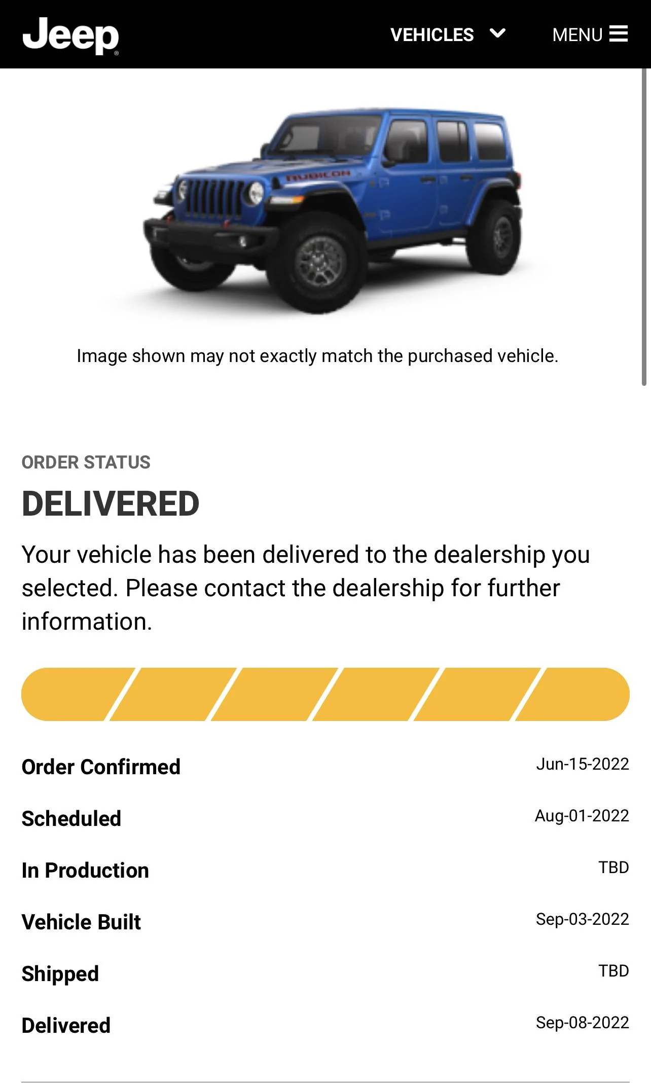 Jeep Wrangler JL 2023 Gupton Ordering, Tracking and Delivery Reports B7230C57-FDAA-46CD-B5F3-3089CFCB6070