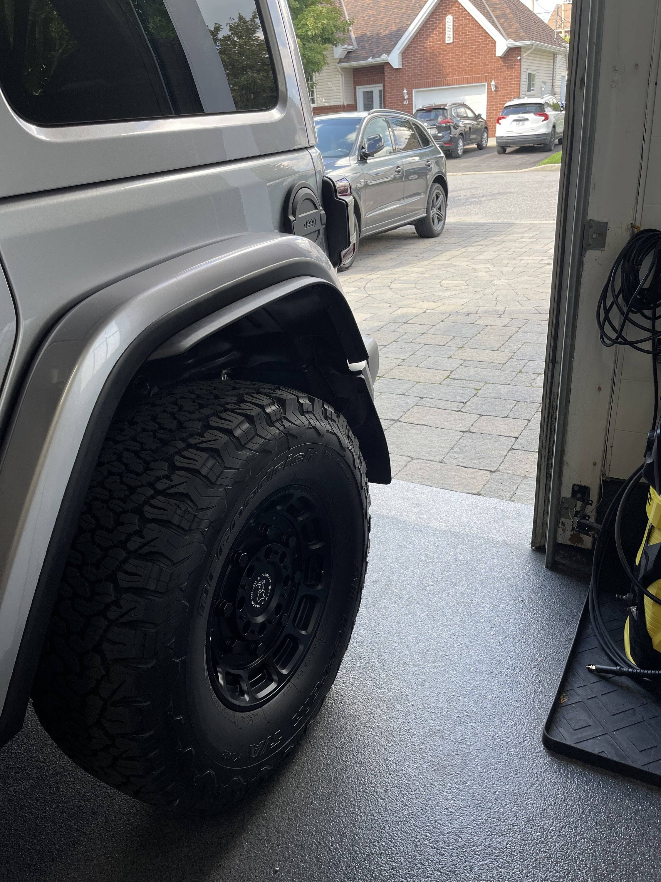 Jeep Wrangler JL Weathertech Mudflaps on Xtreme Recon CB257518-D83E-4695-BBBB-1F36C1364813
