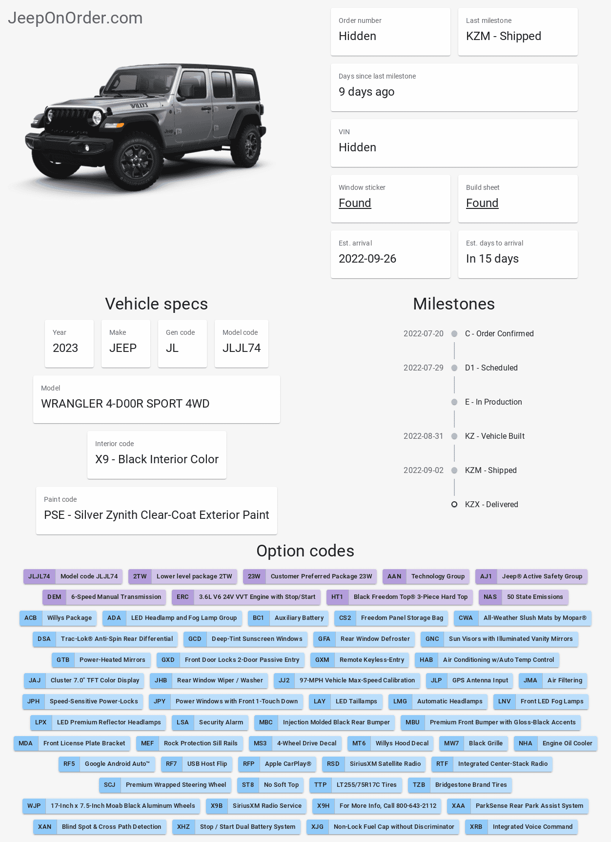 Jeep Wrangler JL 2023 Orders - Check in here 1662924322116