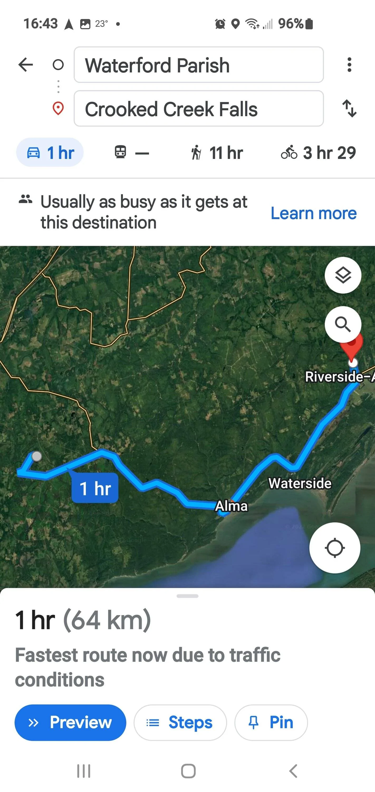 Jeep Wrangler JL Overlanding trip Screenshot_20220911-164340_Maps