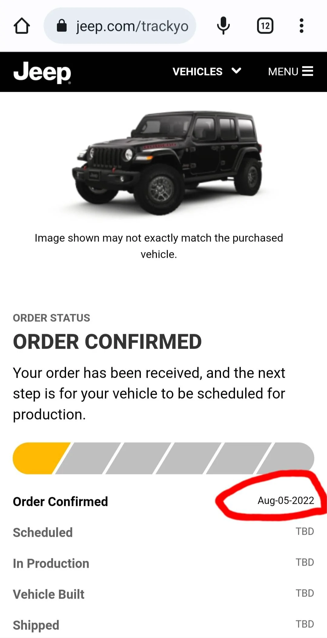Jeep Wrangler JL So how many here have ordered a 2023? Screenshot_20220912_101727