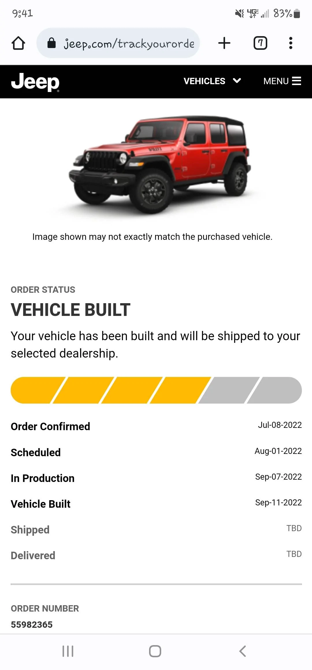 Jeep Wrangler JL 2023 Orders - Check in here Screenshot_20220912-094105_Chrom