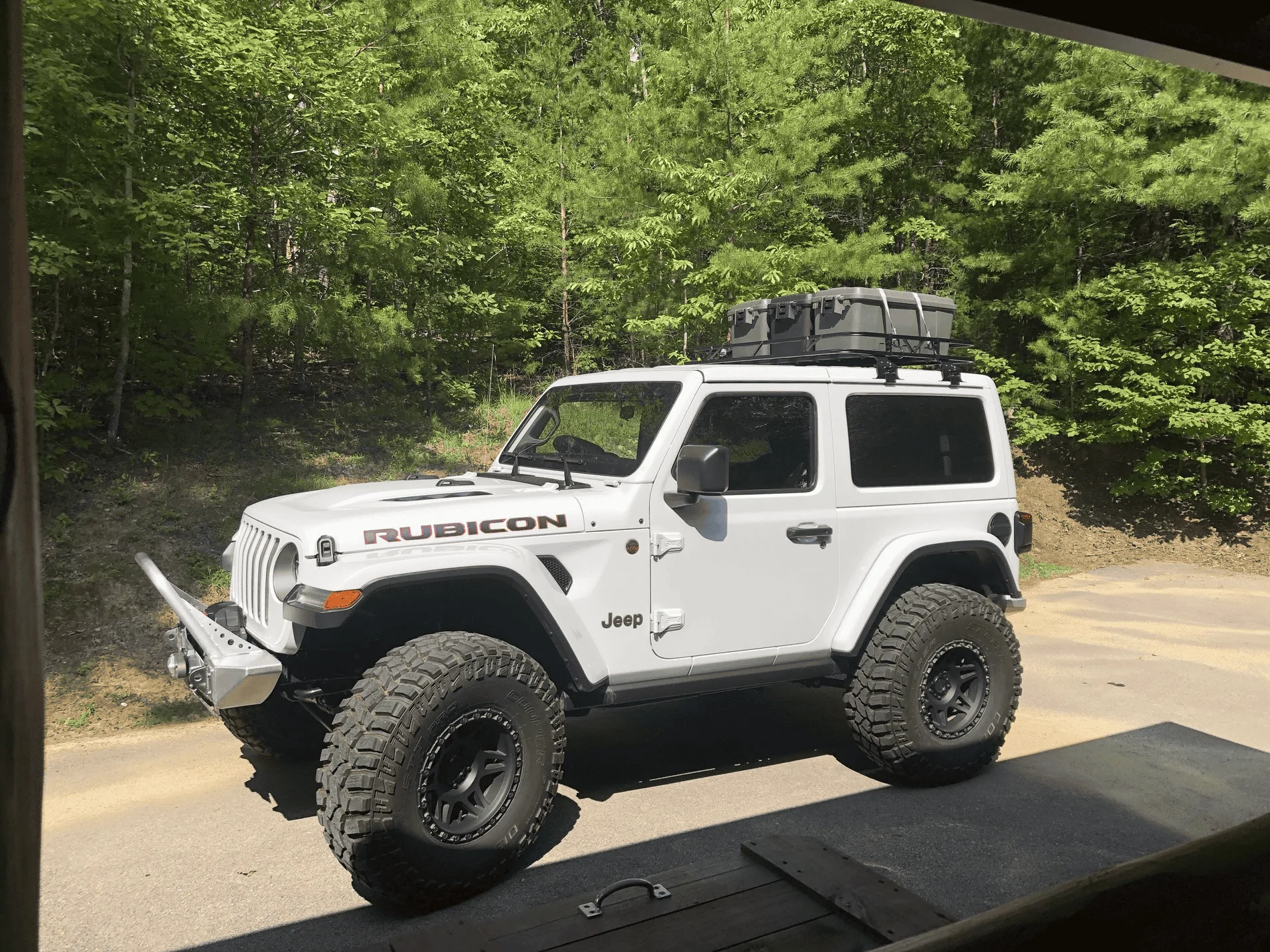 Jeep Wrangler JL WTB 2 dr JL white hard top 1663017325468
