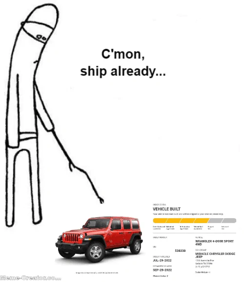 Jeep Wrangler JL 2023 Orders - Check in here cmon-do-something