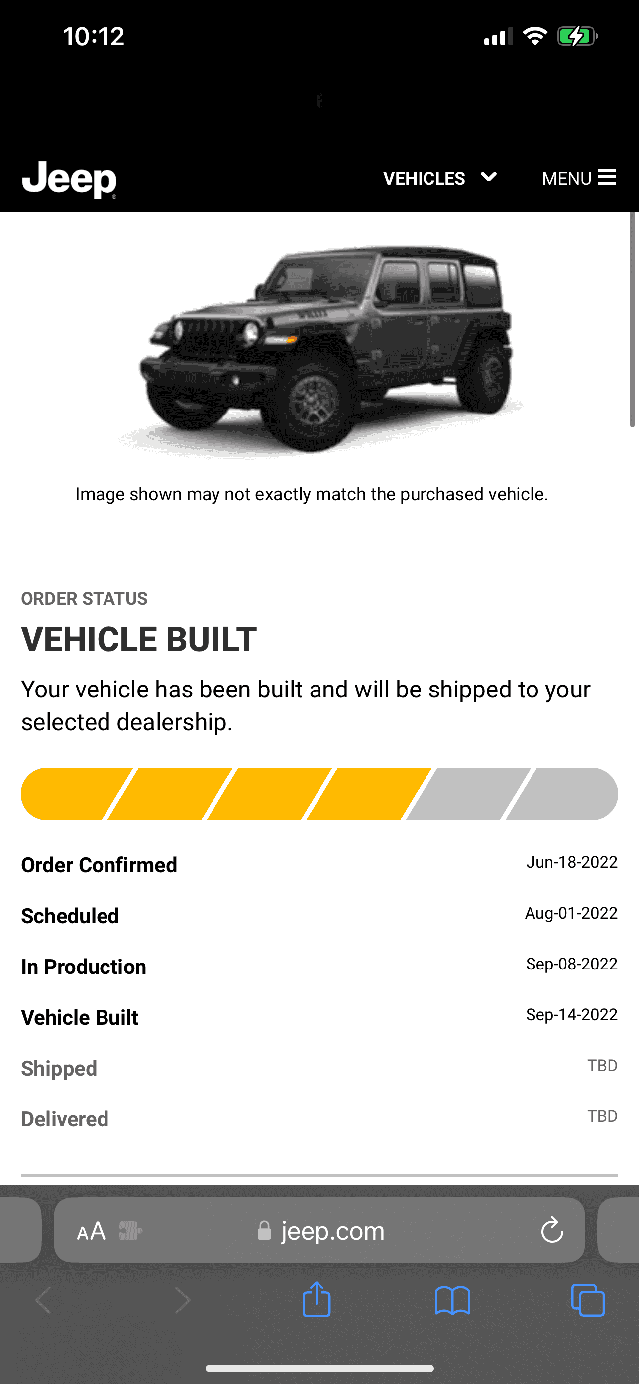 Jeep Wrangler JL 2023 Orders - Check in here 2354EECD-1BC2-4688-9305-AE01253F7F8E