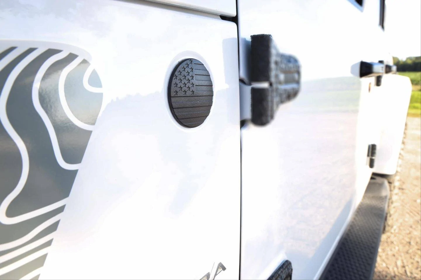 Jeep Wrangler JL ?    ? THREEDOM CUSTOM DESIGN BADGES 12ip[k