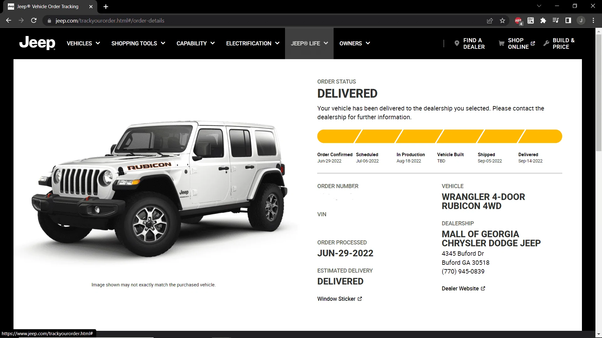 Jeep Wrangler JL 2023 Orders - Check in here Delievered