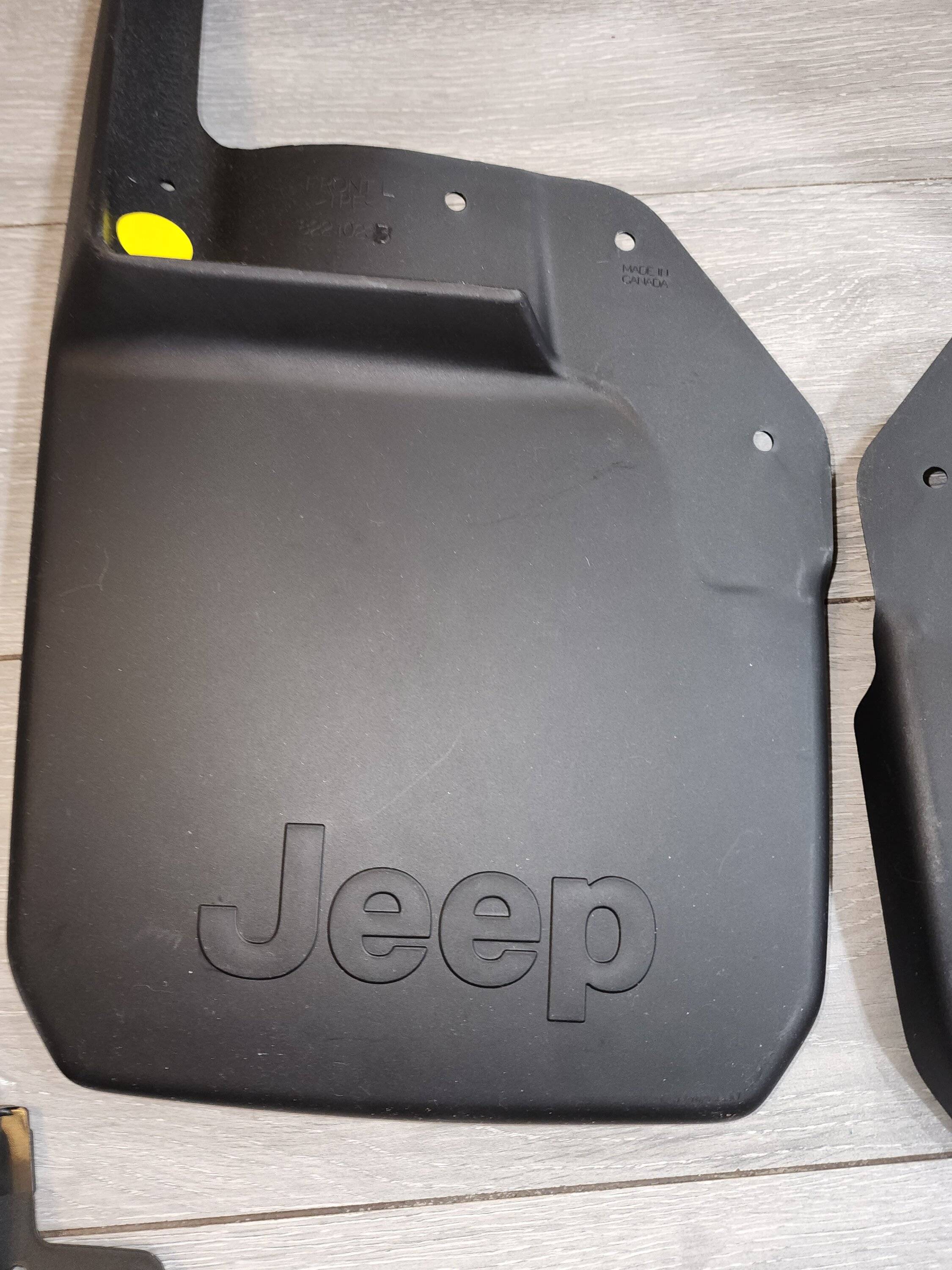Jeep Wrangler JL JK Mopar Mud flaps 20220915_175101