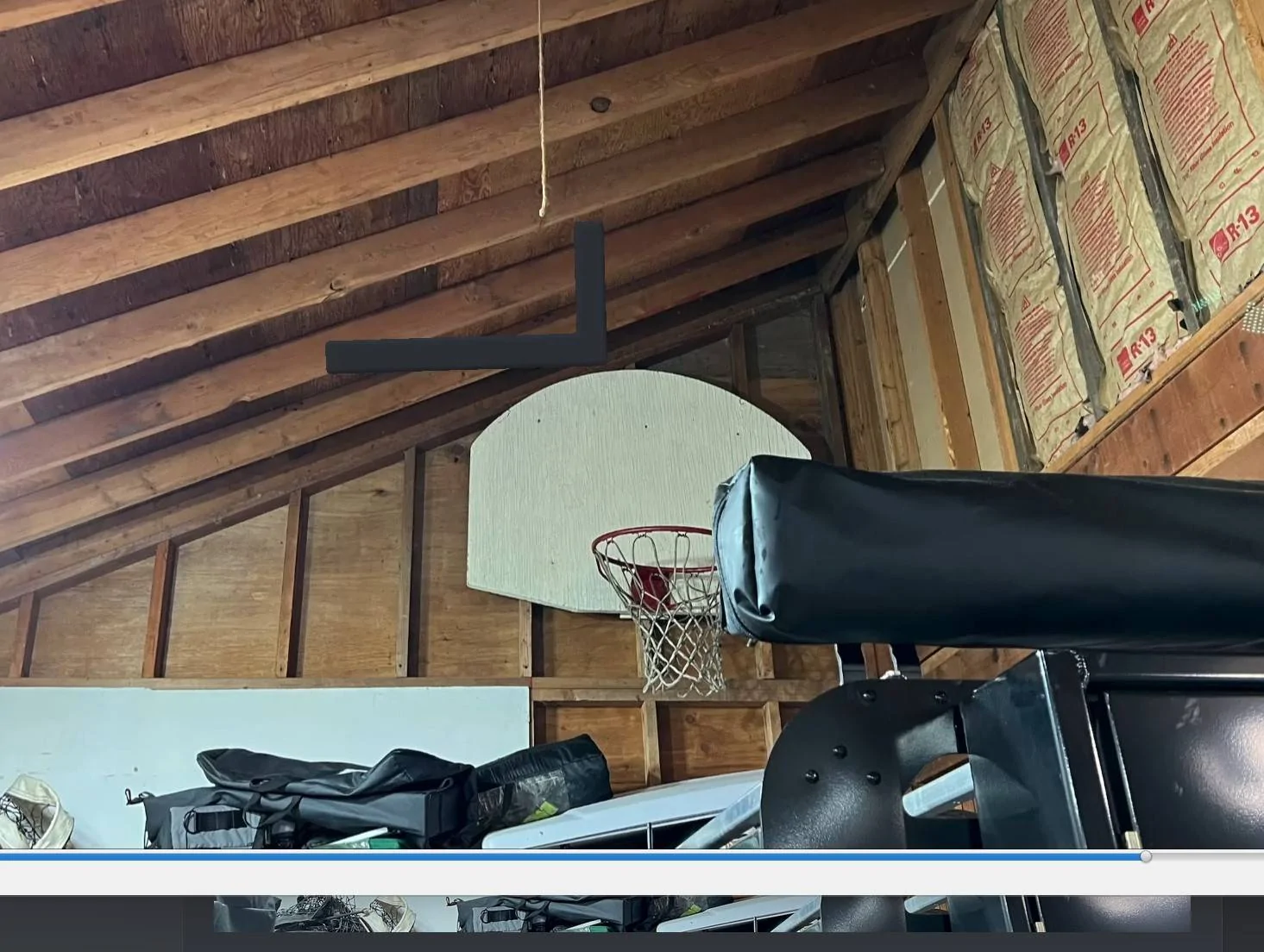 Jeep Wrangler JL Can I still easily setup a hoist with a non-flat ceiling? Screenshot 2022-09-15 174742