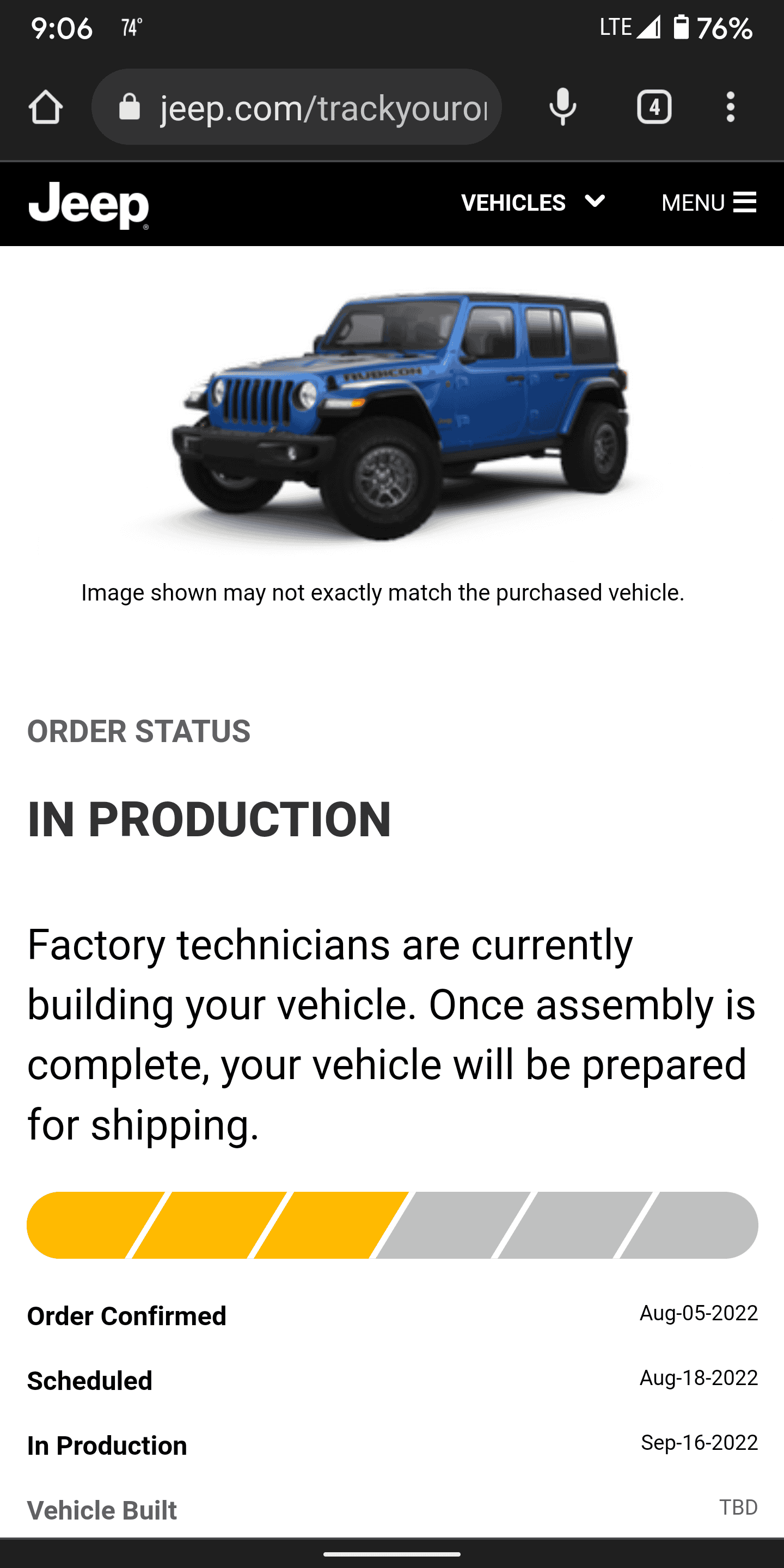 Jeep Wrangler JL 2023 Orders - Check in here Screenshot_20220917-090621