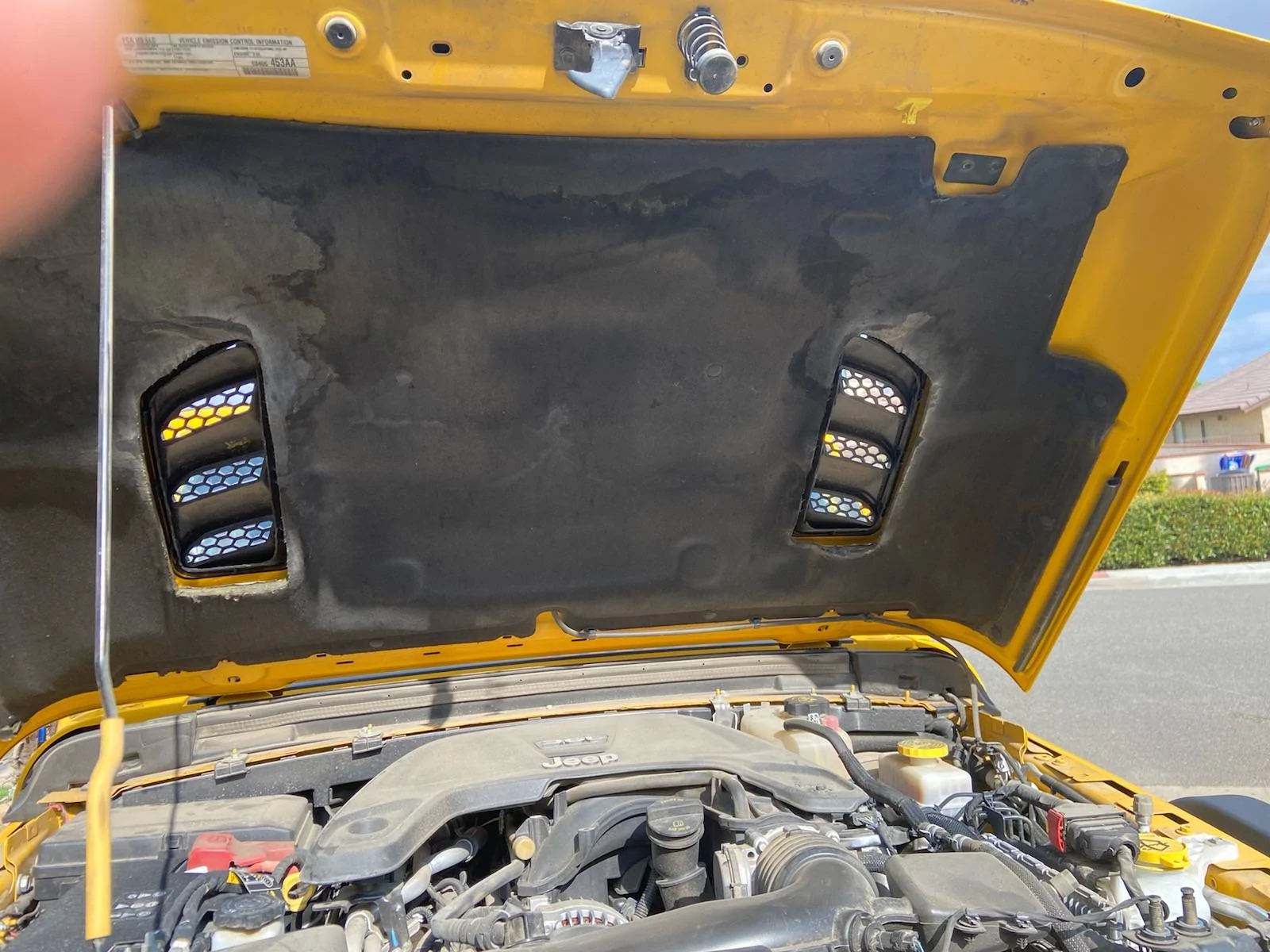 Jeep Wrangler JL Hood vents? Hood Vents