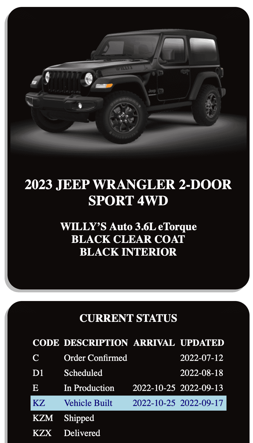 Jeep Wrangler JL 2023 Orders - Check in here 1663514324788