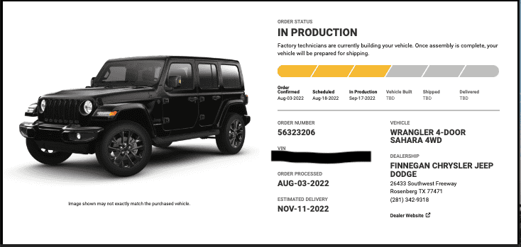 Jeep Wrangler JL 2023 Orders - Check in here Screen Shot 2022-09-18 at 10.20.55 AM