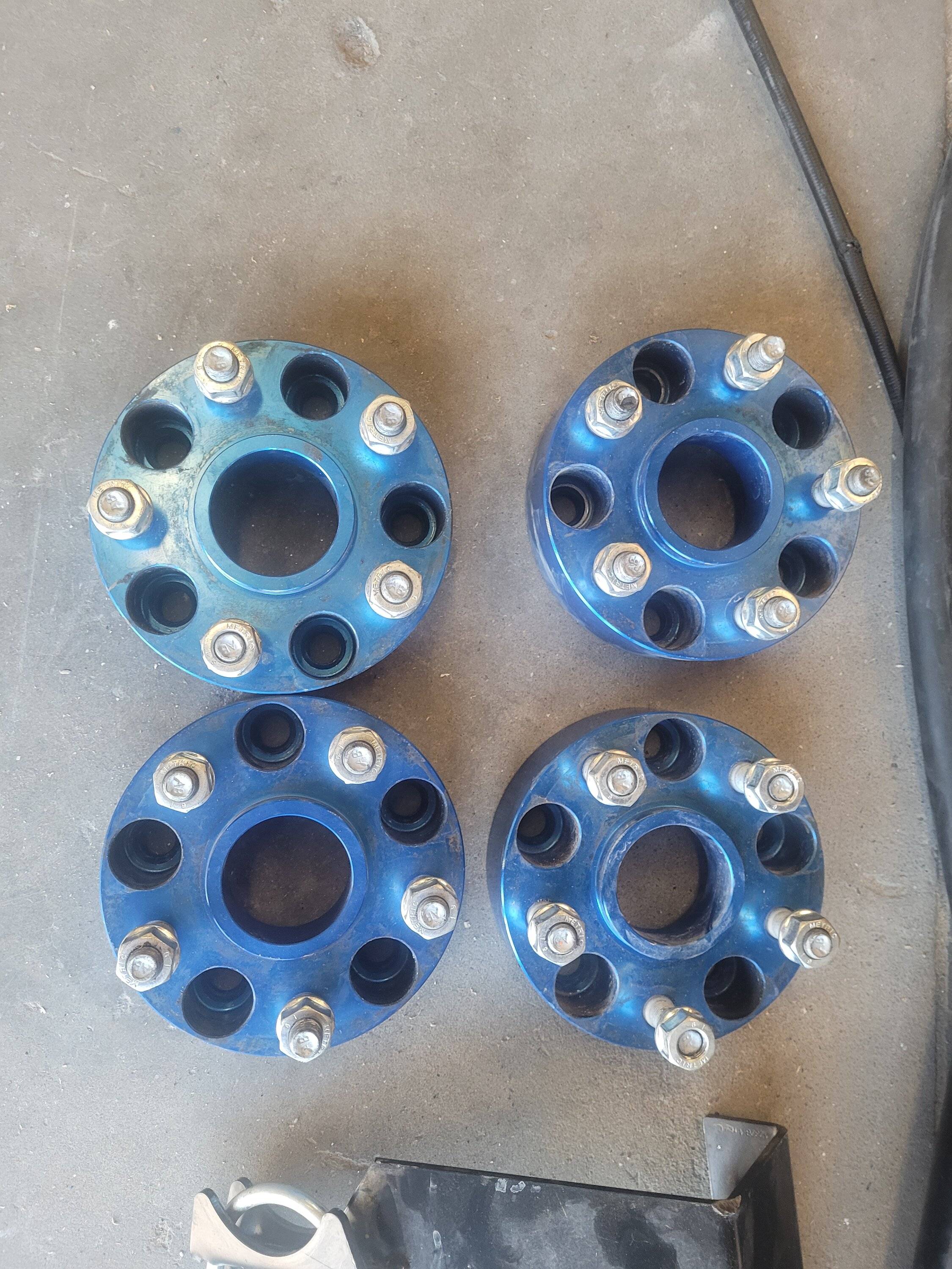 Jeep Wrangler JL Spidertrax wheel spacers 1.75" 20220918_182235