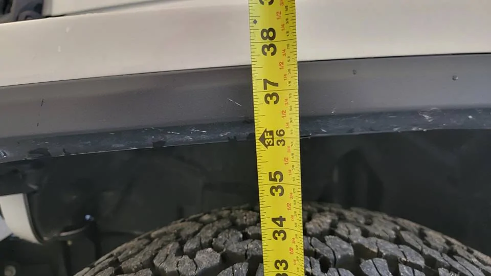 Jeep Wrangler JL Question about Rubicon spring height & spring part numbers Front befor