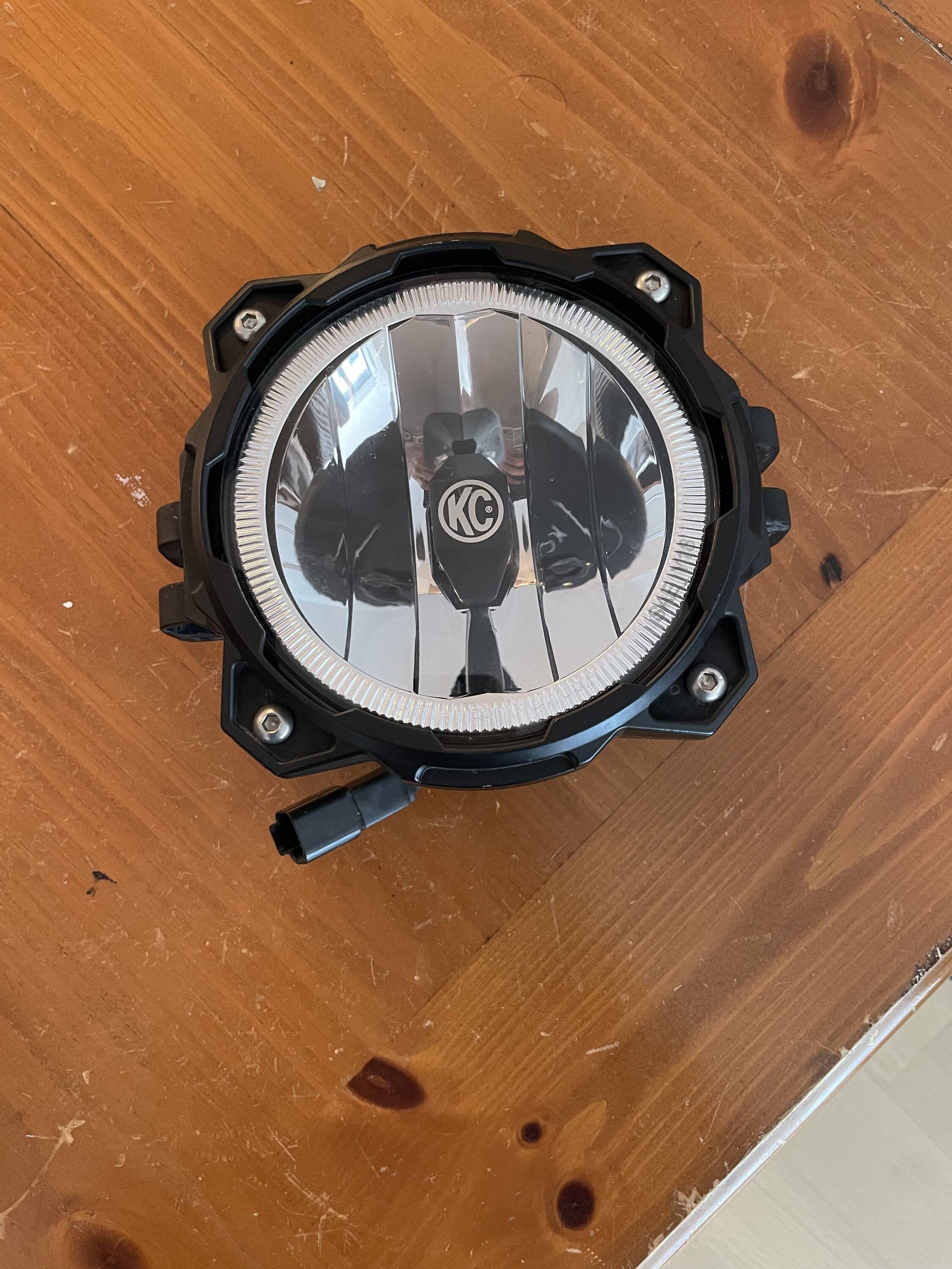 Jeep Wrangler JL Single KC HiLiTES Gravity LED Pro6 Light IMG_0987