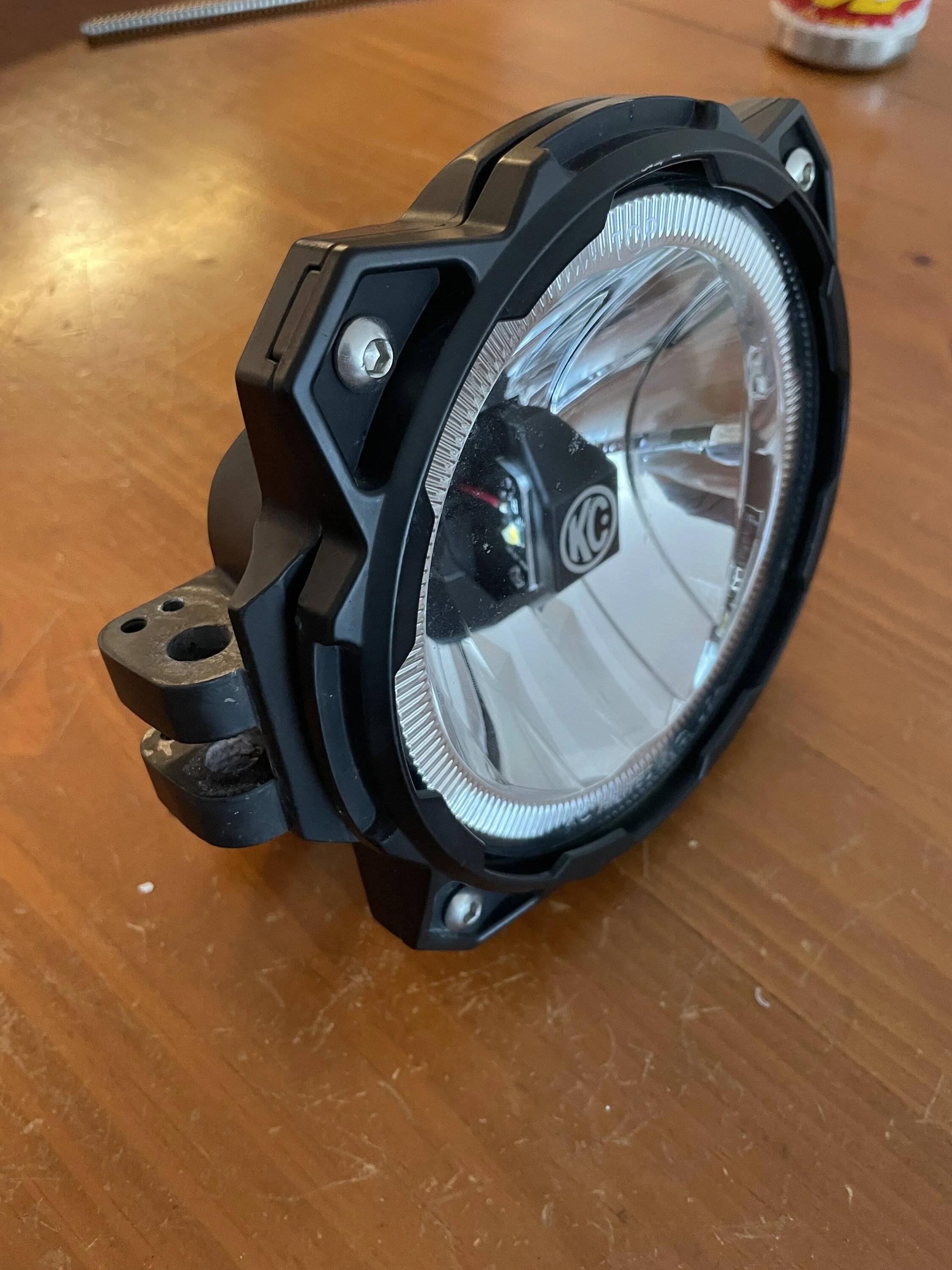 Jeep Wrangler JL Single KC HiLiTES Gravity LED Pro6 Light IMG_0988