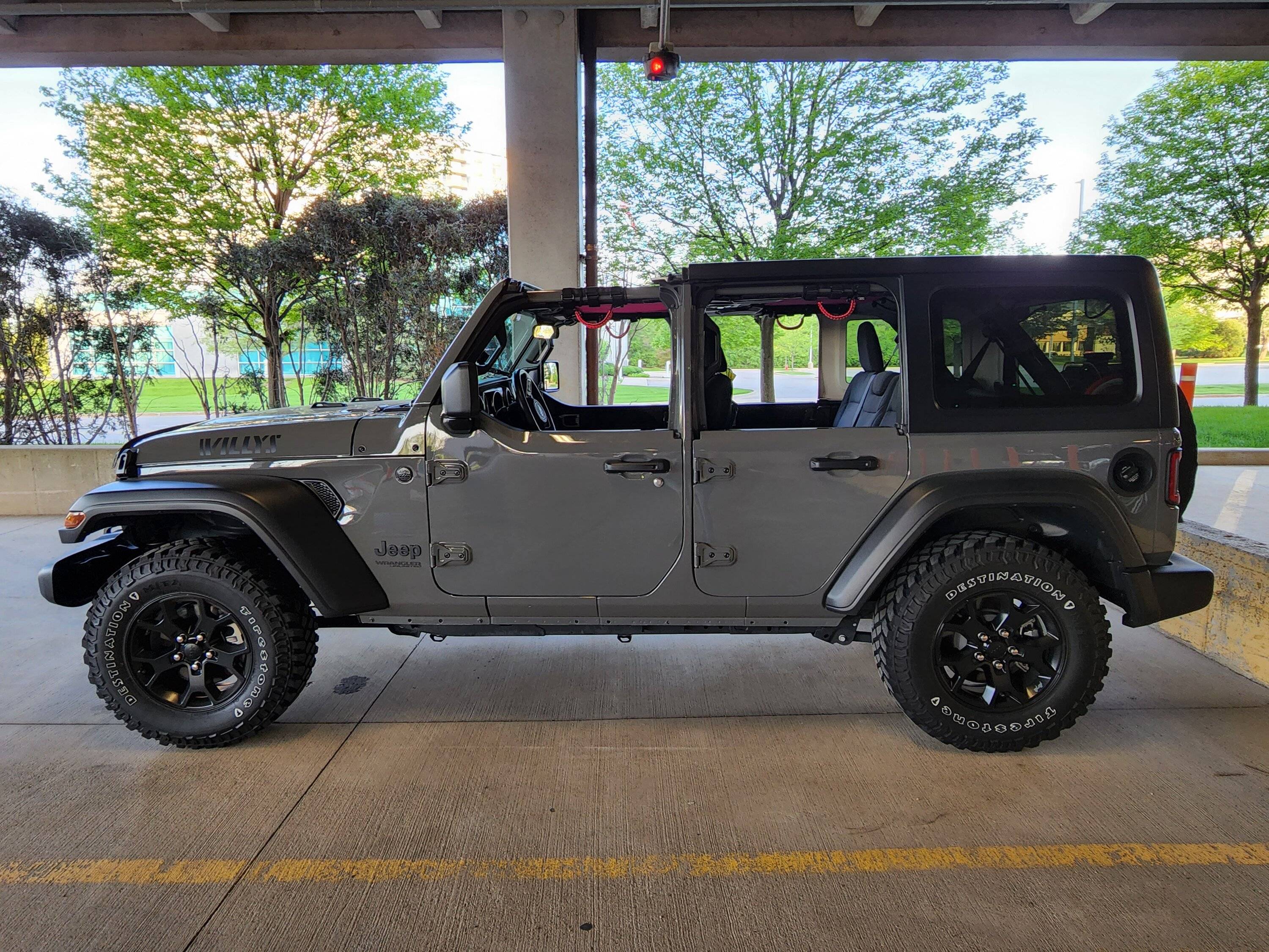 Jeep Wrangler JL Sting Gray Half Doors JLU 20220513_063416