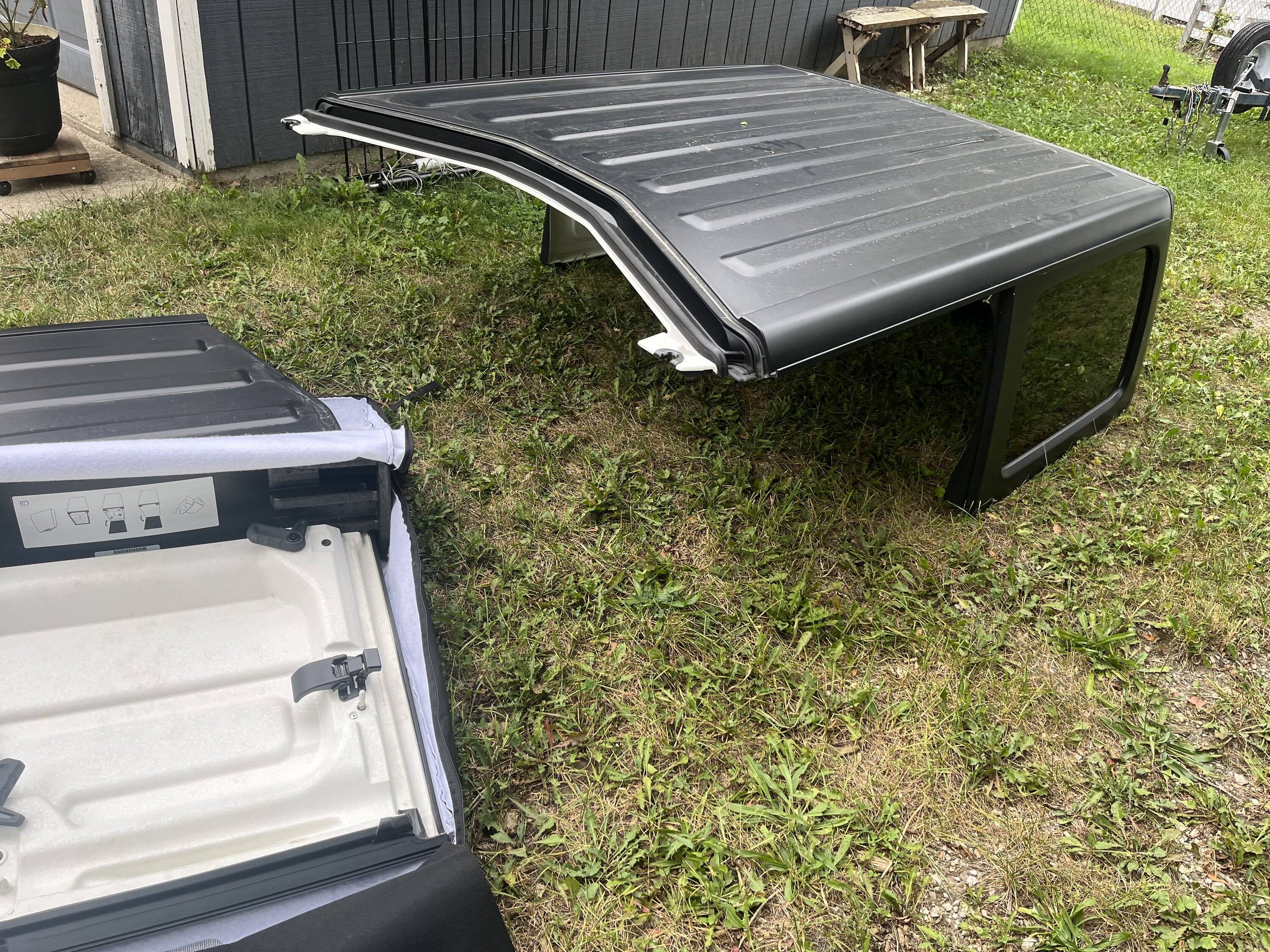 Jeep Wrangler JL WTS/wtt Damaged hardtop C9291731-433E-4964-9B46-5F303248B363