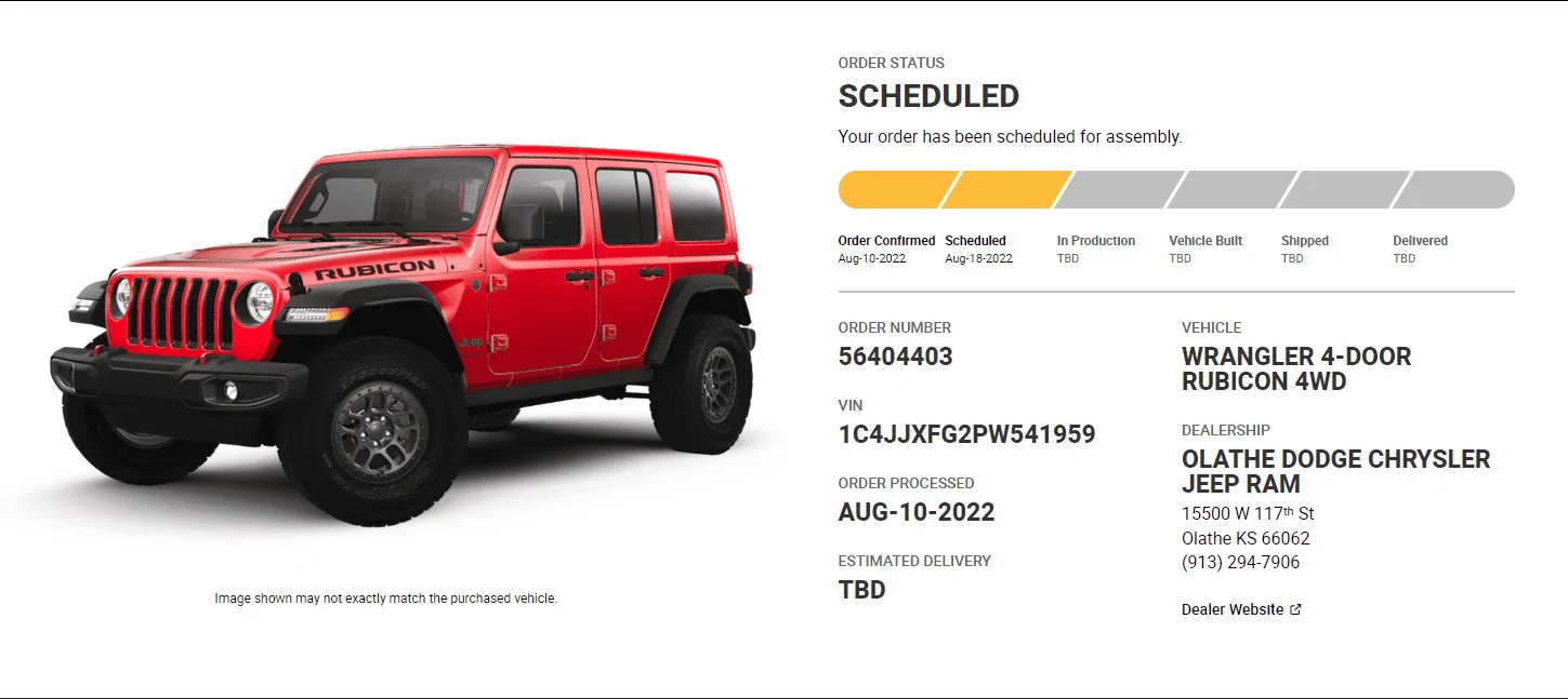 Jeep Wrangler JL 2023 Orders - Check in here jeeporder