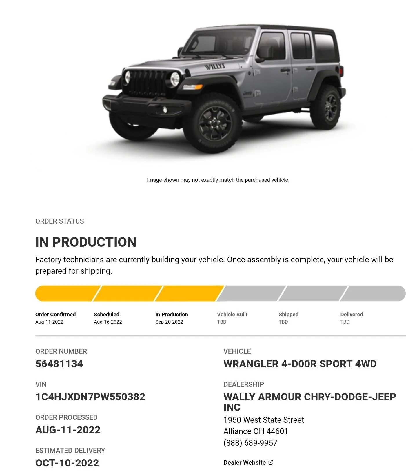 Jeep Wrangler JL 2023 Orders - Check in here Screenshot_20220921_110850