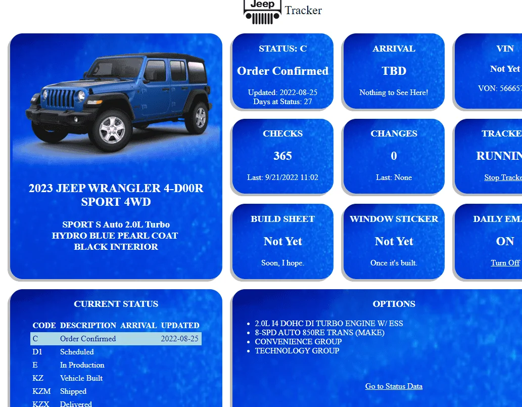 Jeep Wrangler JL 2023 Orders - Check in here Captur