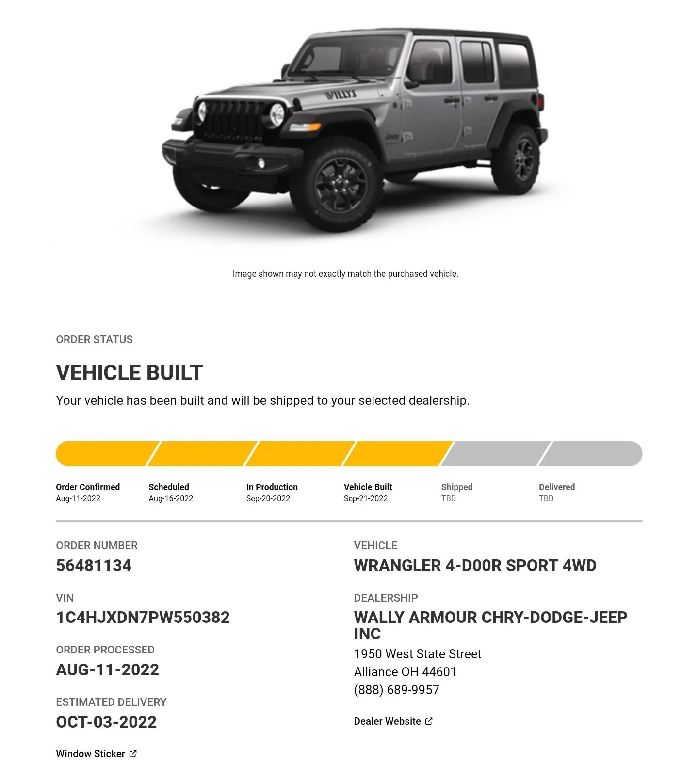 Jeep Wrangler JL 2023 Orders - Check in here Screenshot_20220922_110506