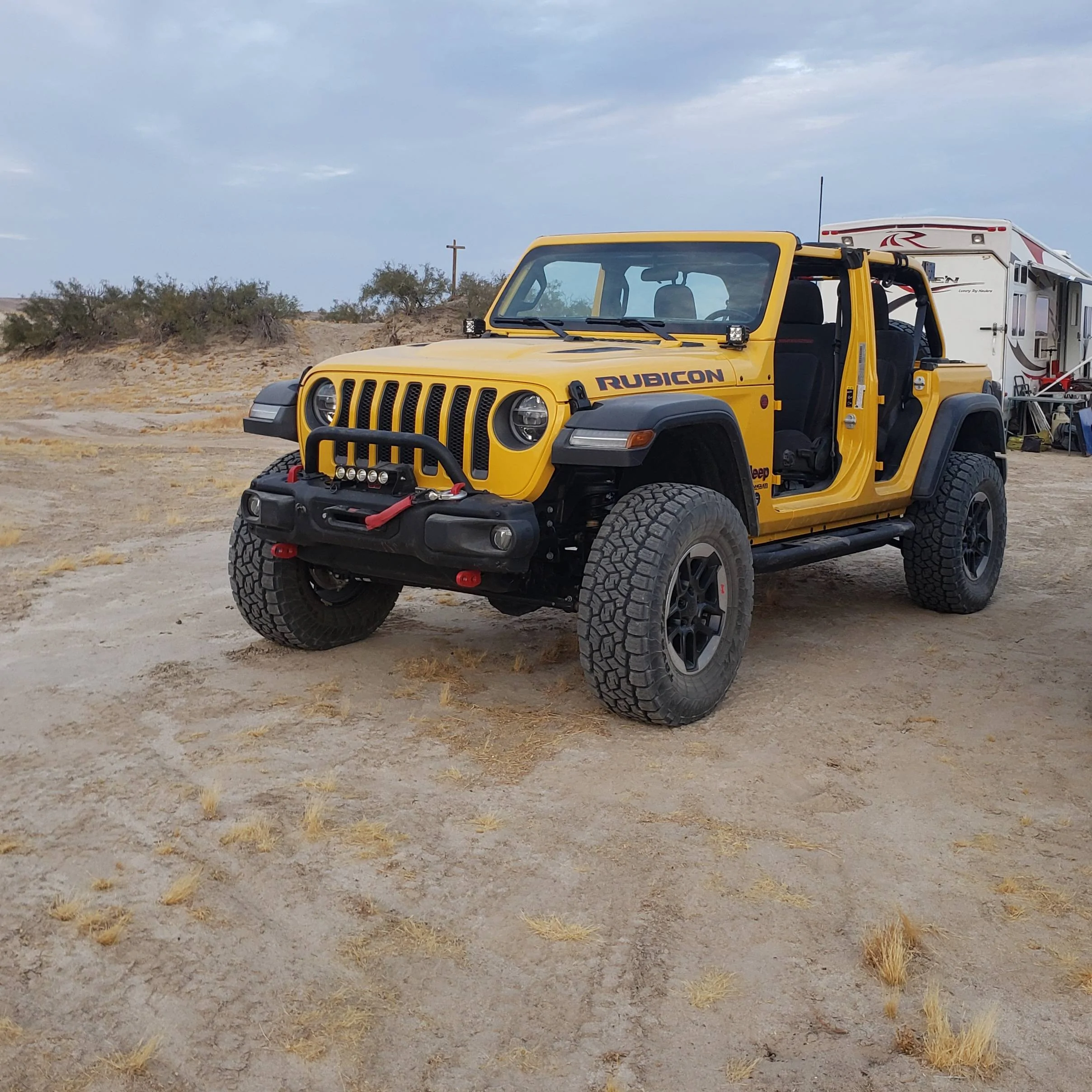 Jeep Wrangler JL Anyone running 35x10r17 20220922_191521
