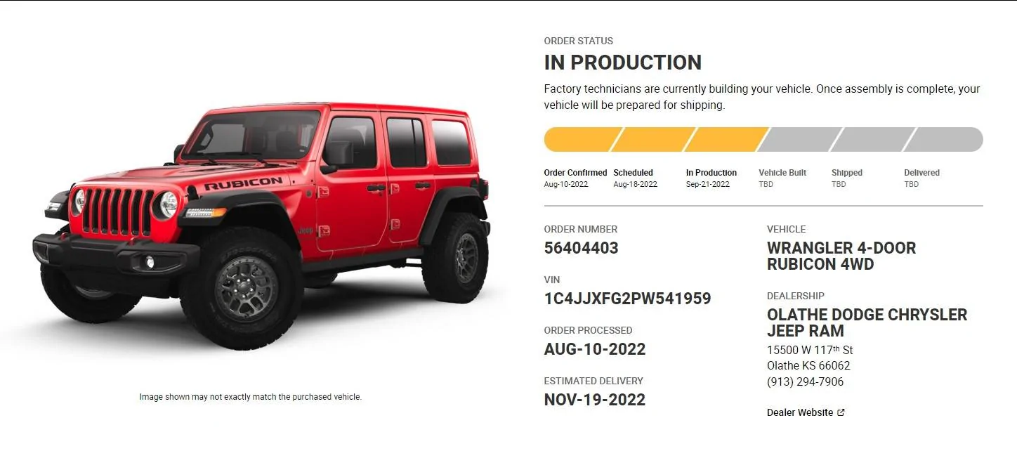 Jeep Wrangler JL 2023 Orders - Check in here jeepupdat
