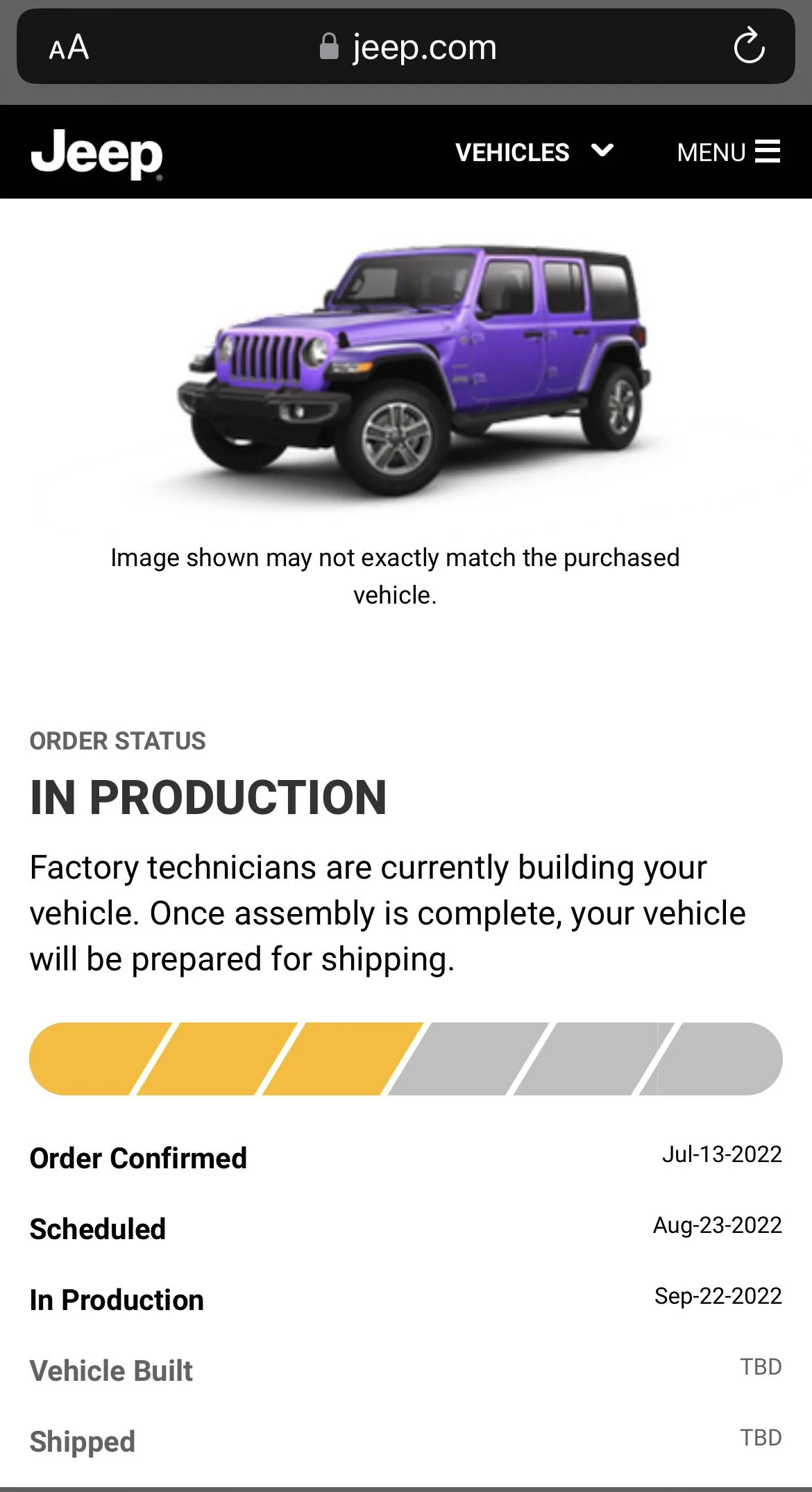 Jeep Wrangler JL 2023 Orders - Check in here CAF0C223-2DF6-4AB6-9506-C45B1307CFFE