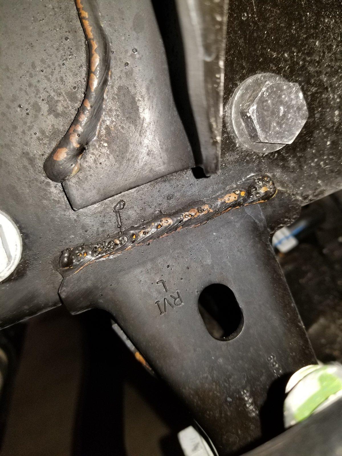 Jeep Wrangler JL JL welding Issues 20180712_191103