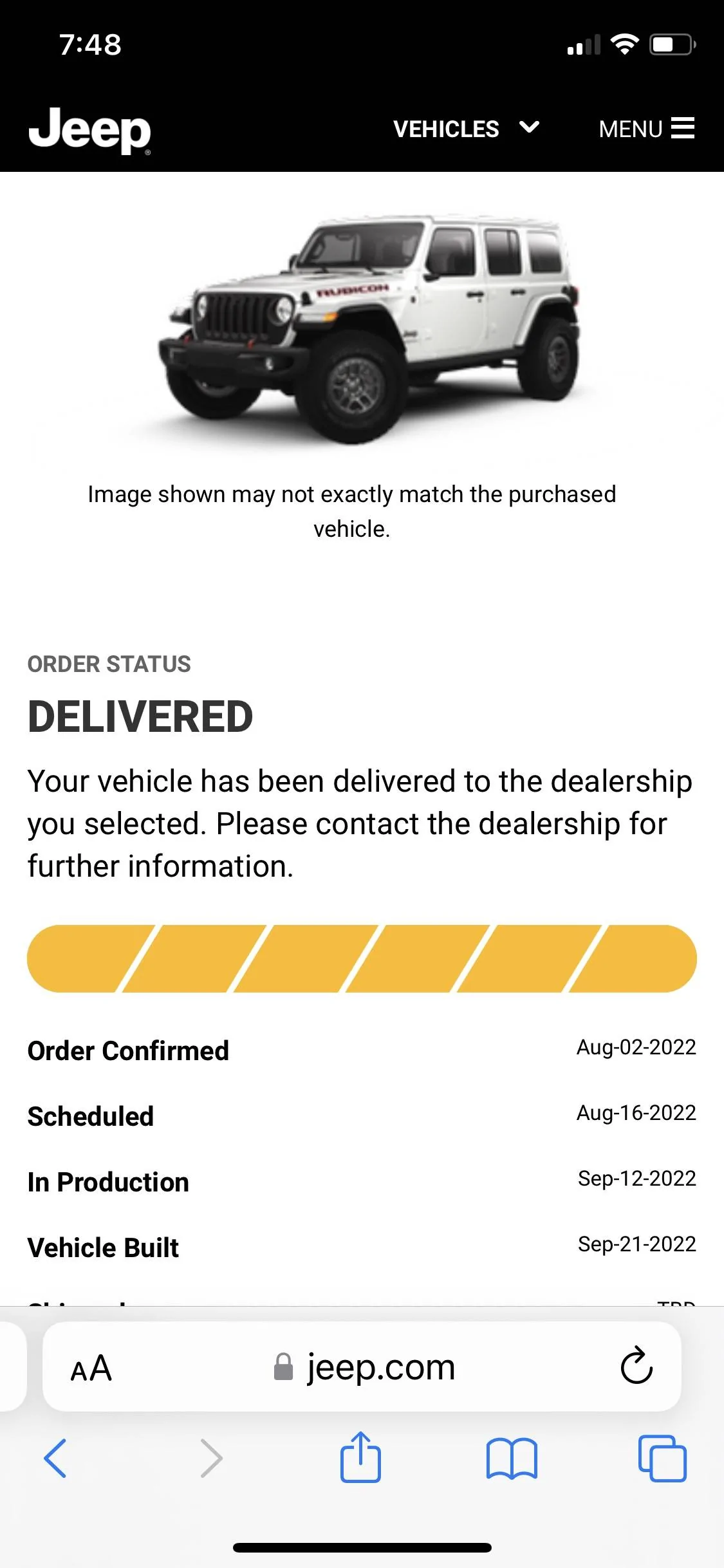 Jeep Wrangler JL 2023 Gupton Ordering, Tracking and Delivery Reports 9BA58EA9-B37B-4177-B51B-B29742EF727E