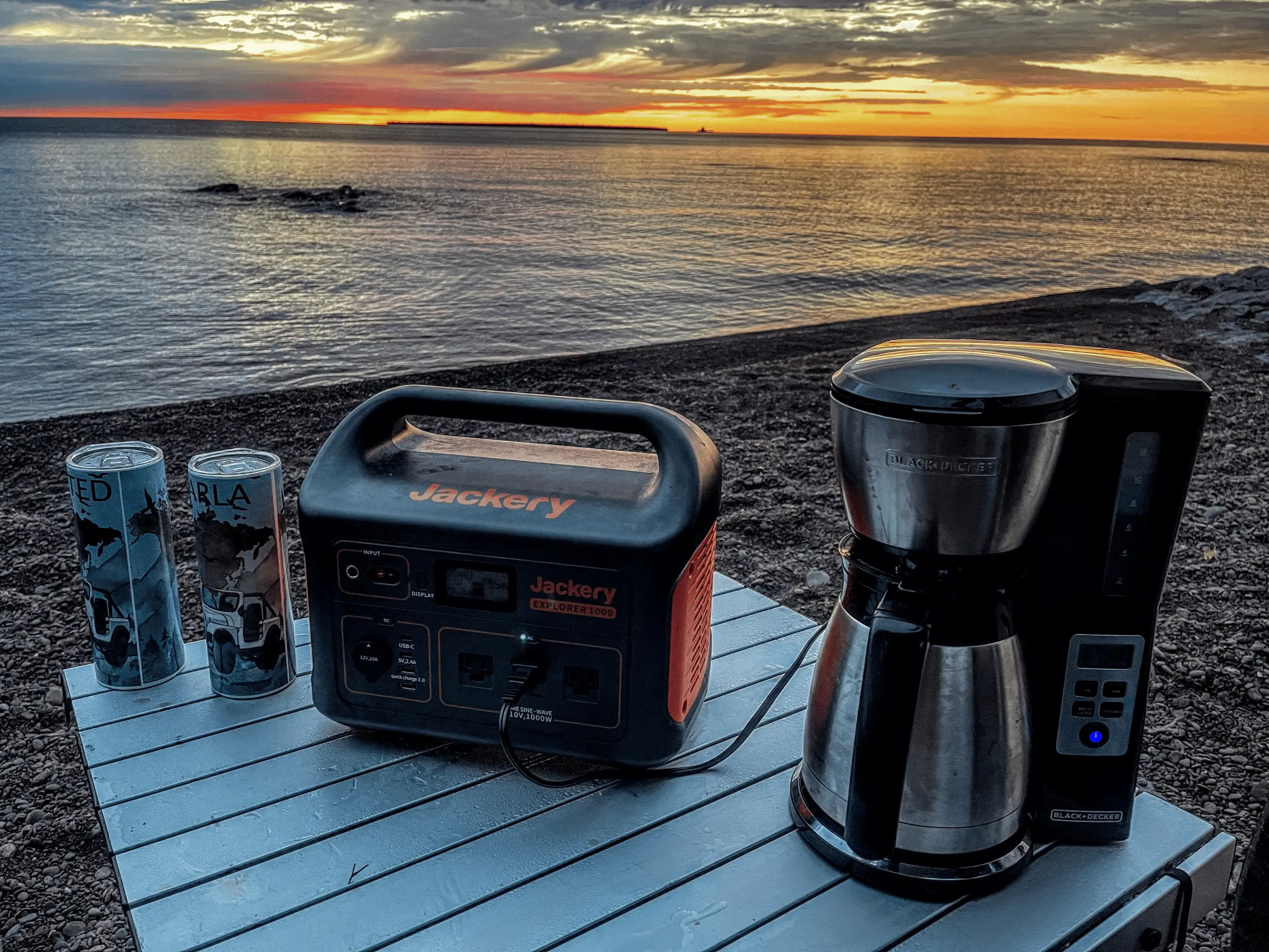Jeep Wrangler JL Camp Coffee Set Up 1664369313851