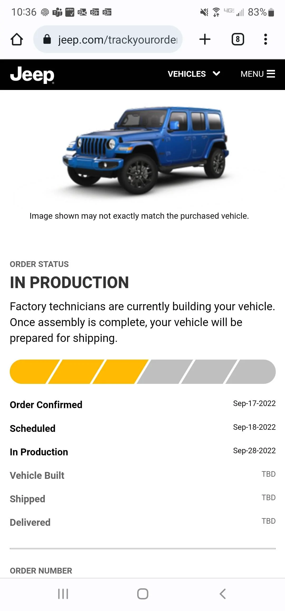 Jeep Wrangler JL 2023 Orders - Check in here Screenshot_20220929-103645_Chrom