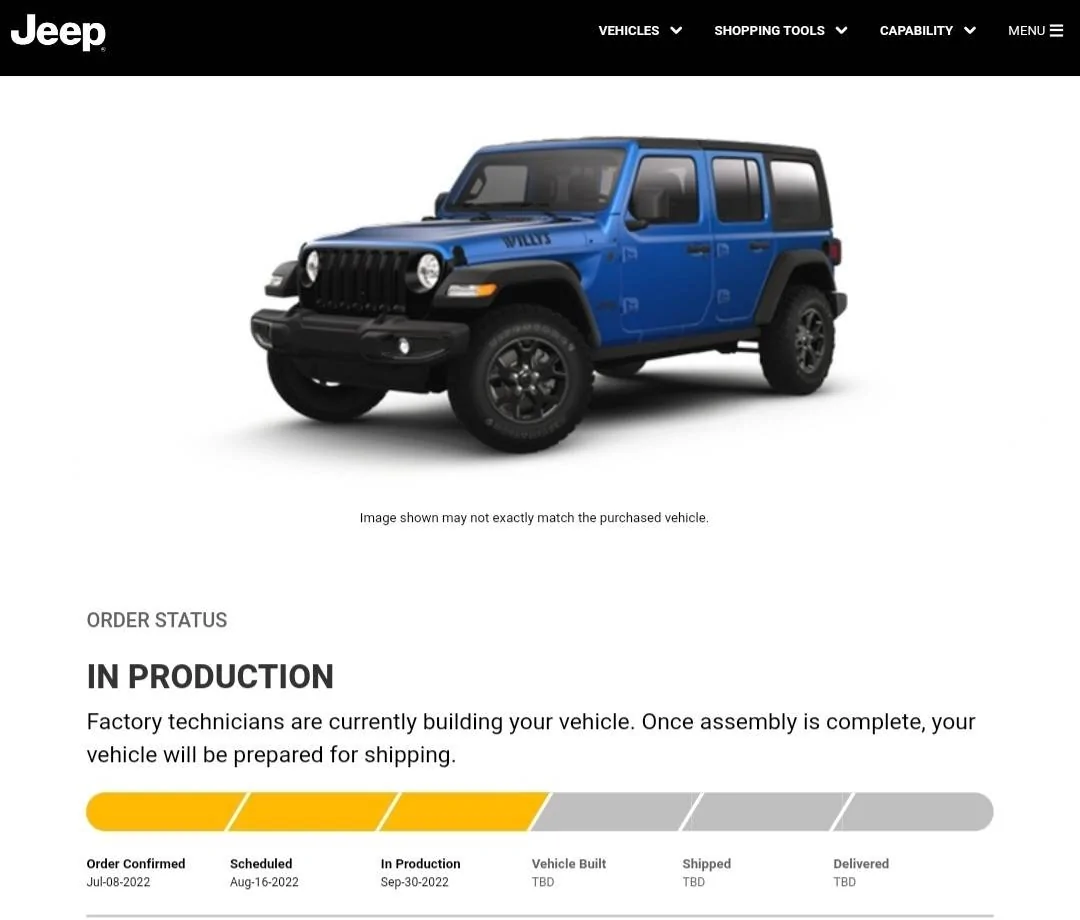 Jeep Wrangler JL 2023 Orders - Check in here Screenshot_20221001_110921