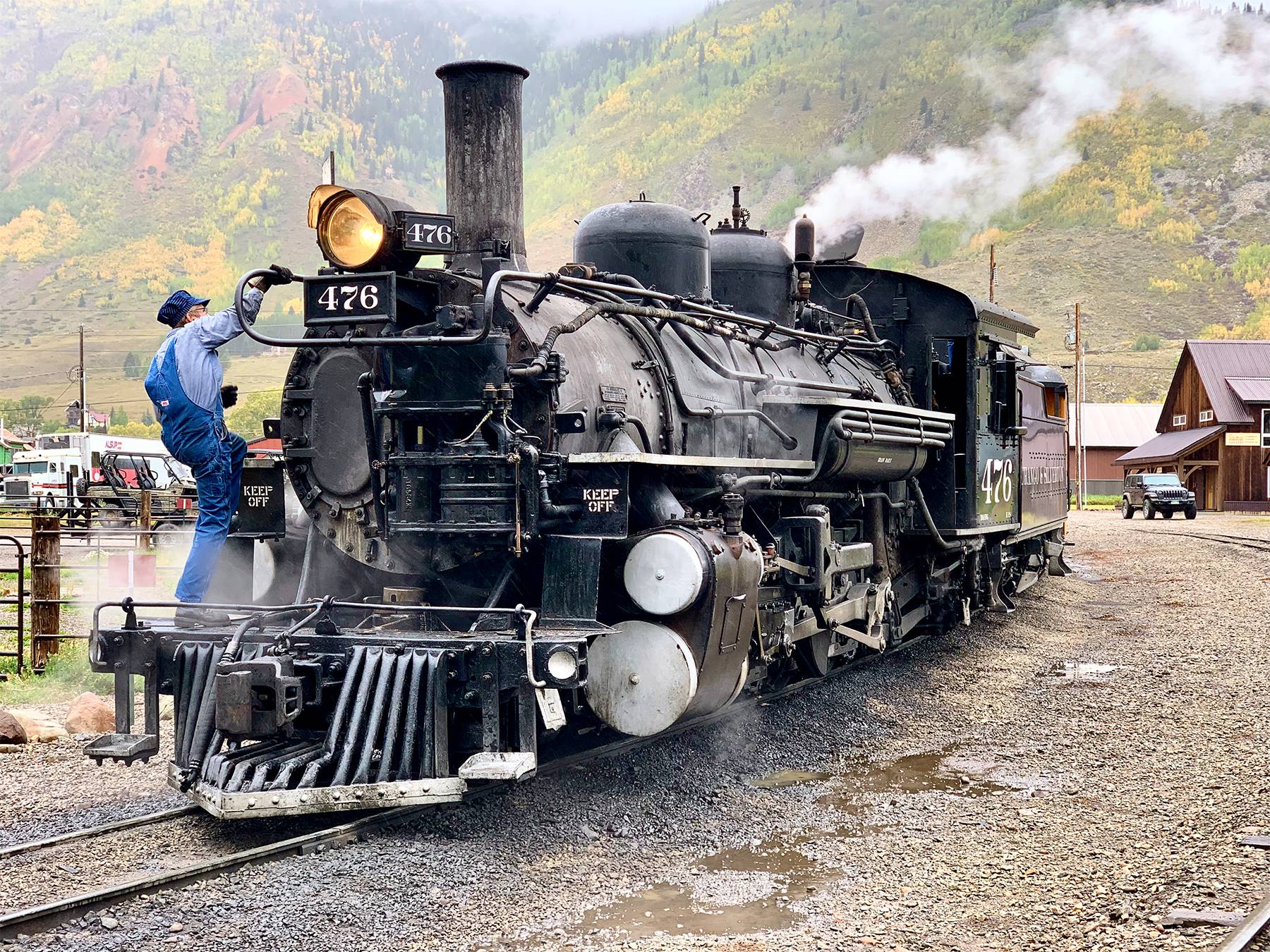 Jeep Wrangler JL Ouray, Silverton, Telluride Journal (comprehensive) Silverton Durango Railroad, Silverton