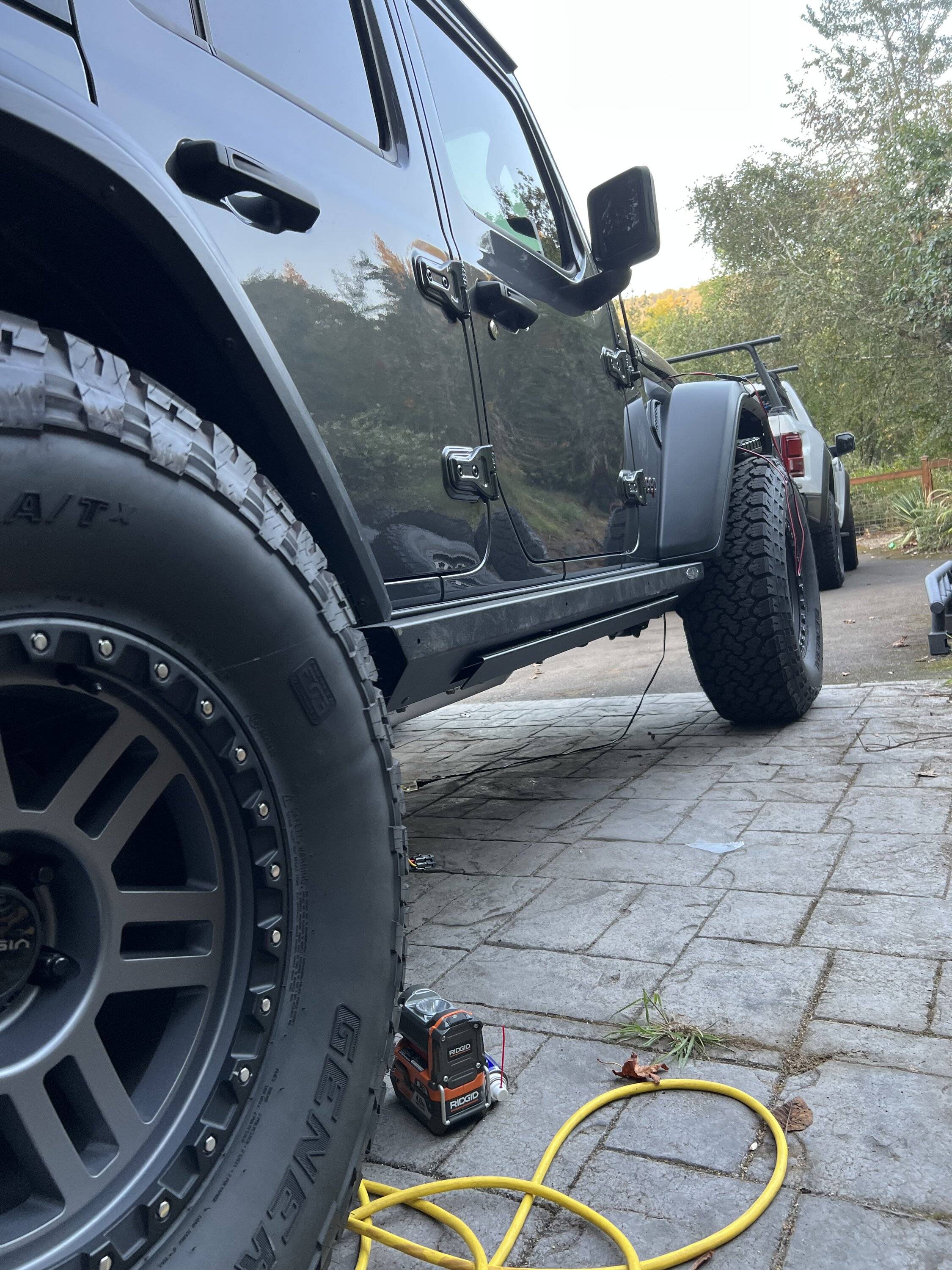 Jeep Wrangler JL Rock Slide Engineering Gen 3 Slider issues 23385D42-F6A2-44CC-BE20-F55D7BB69F16