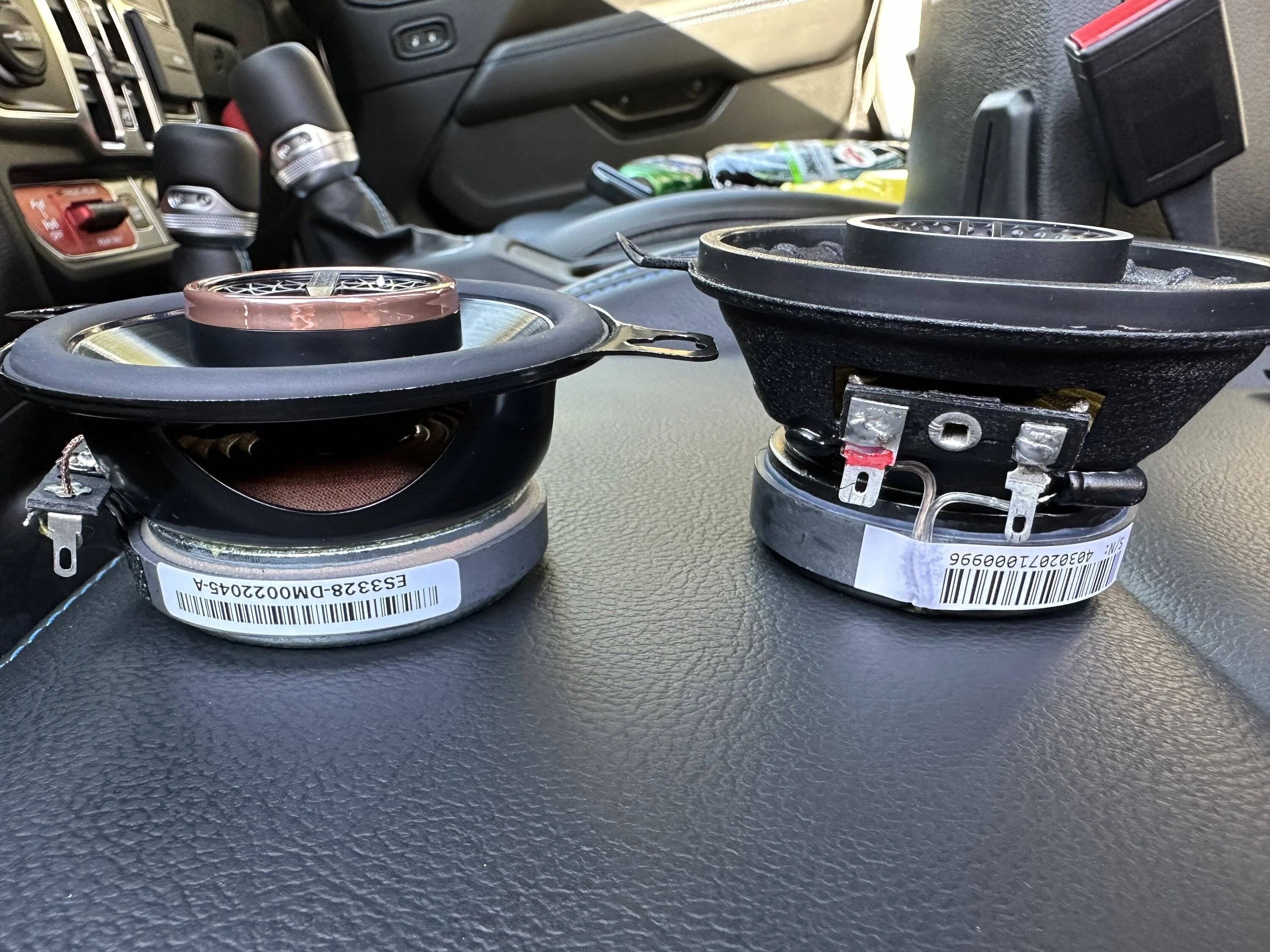 Jeep Wrangler JL Alpine speakers vs kicker DS vs Infinity Reference IMG_0103