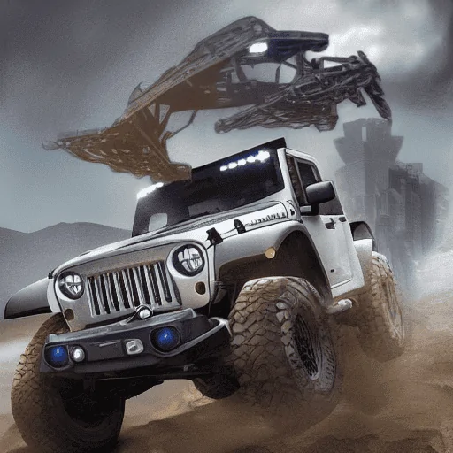 Jeep Wrangler JL AI Generated Wranglers 25