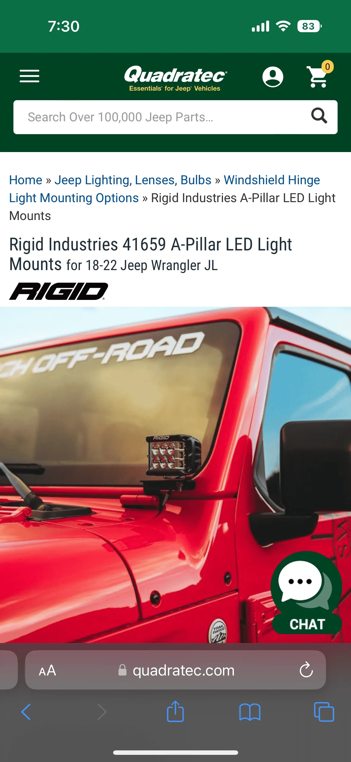 Jeep Wrangler JL Low Profile Cowl / A Pillar Mount options 5137D9D8-14B3-48C2-86C7-9BACC4993185